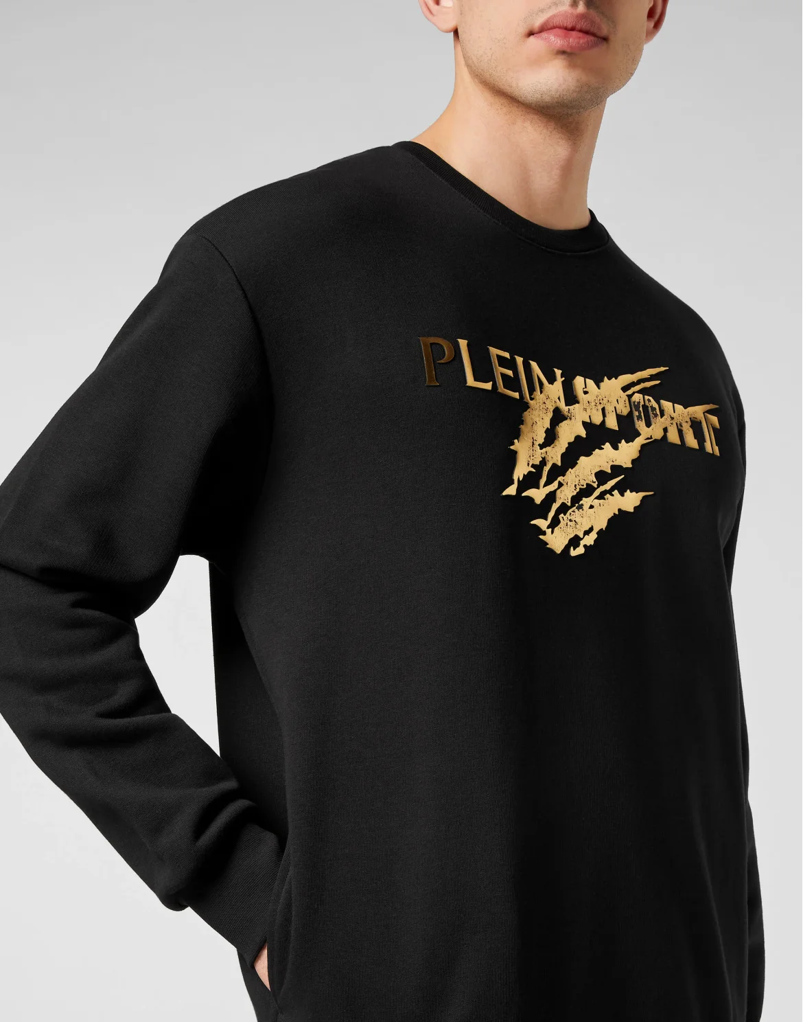 Sweatshirt LS Scratch, цвет: Черный