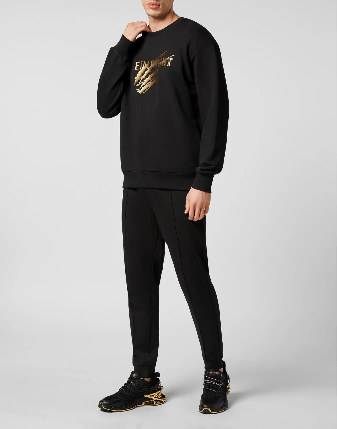 Sweatshirt LS Scratch, цвет: Черный
