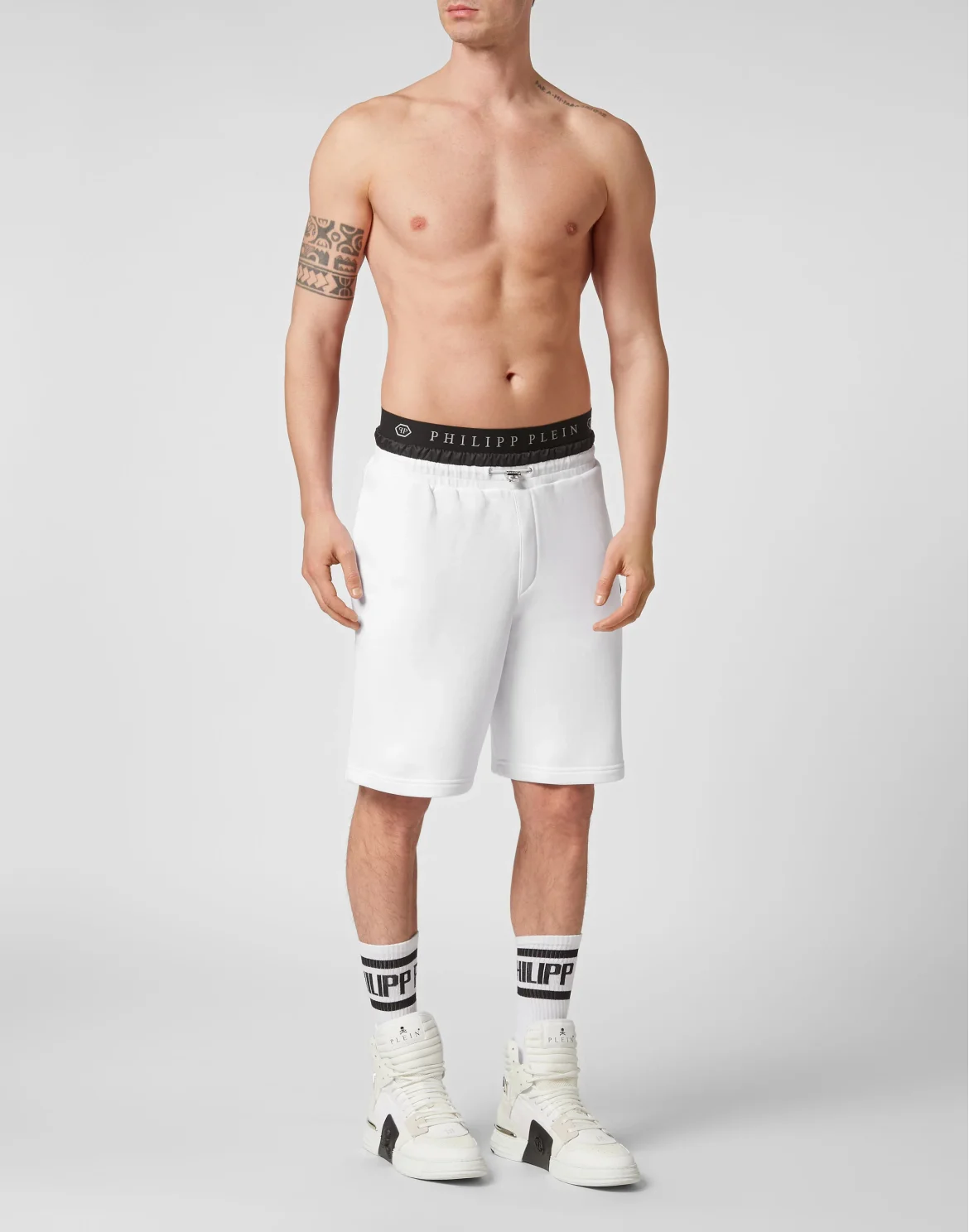 Jogging Shorts Hexagon, цвет: Белый