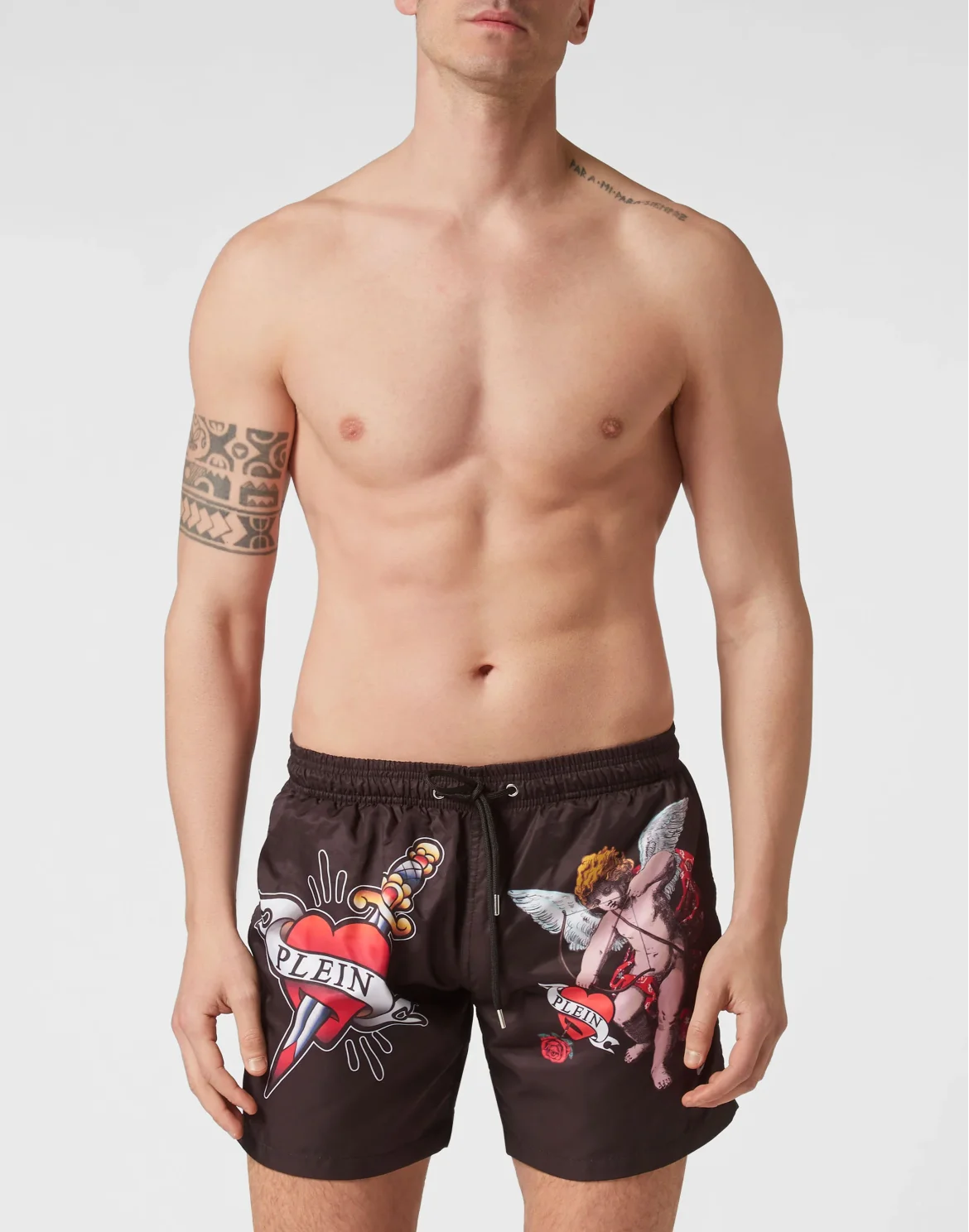Swim Shorts Love Angel, цвет: Черный