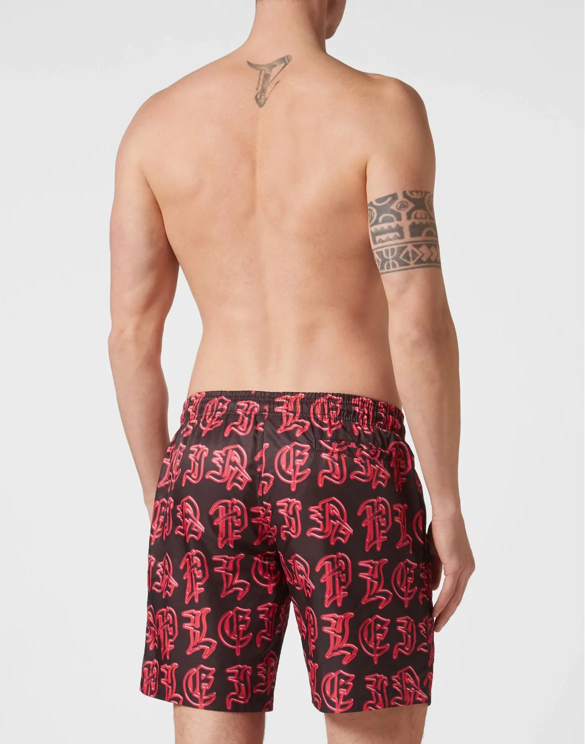 Swim Shorts Gothic Plein, цвет: Черный