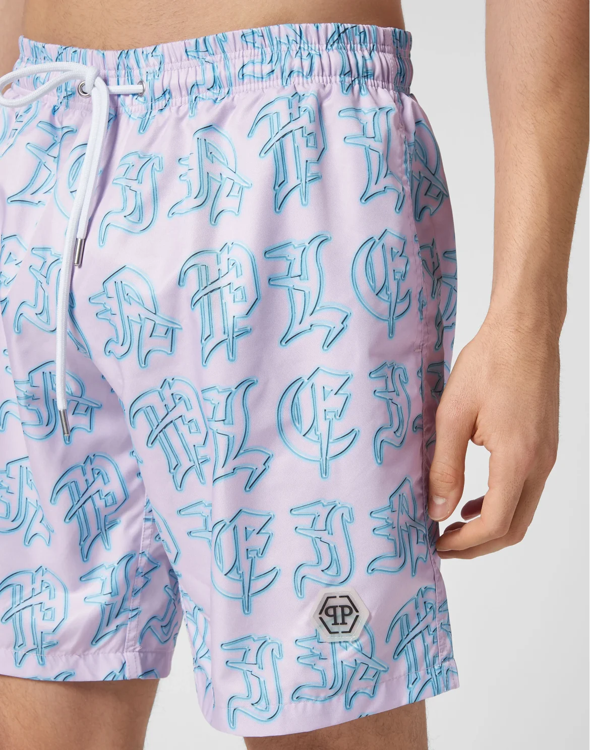 Swim Shorts Gothic Plein, цвет: Бирюзовый