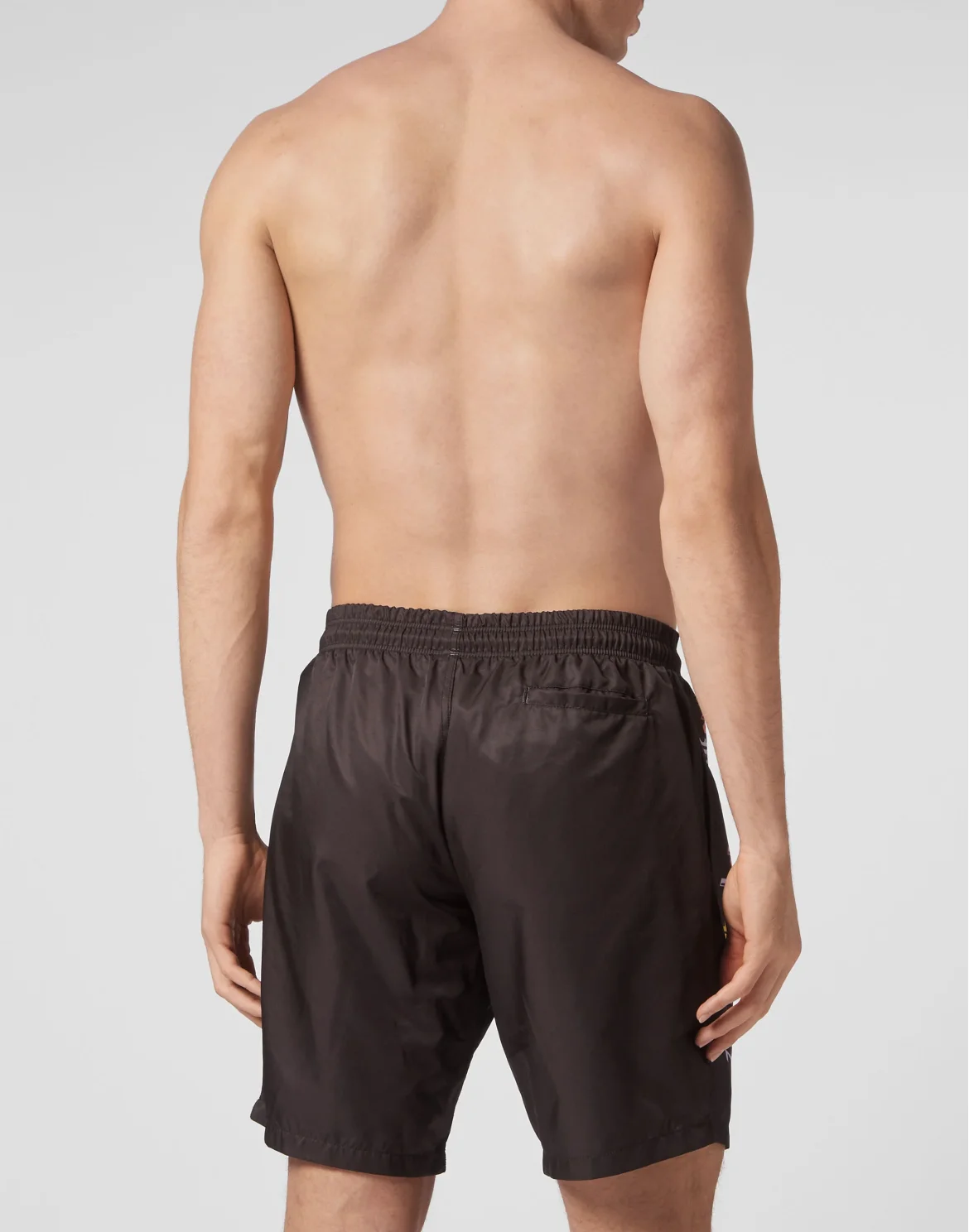 Swim-Trunks Gothic Banner, цвет: Черный