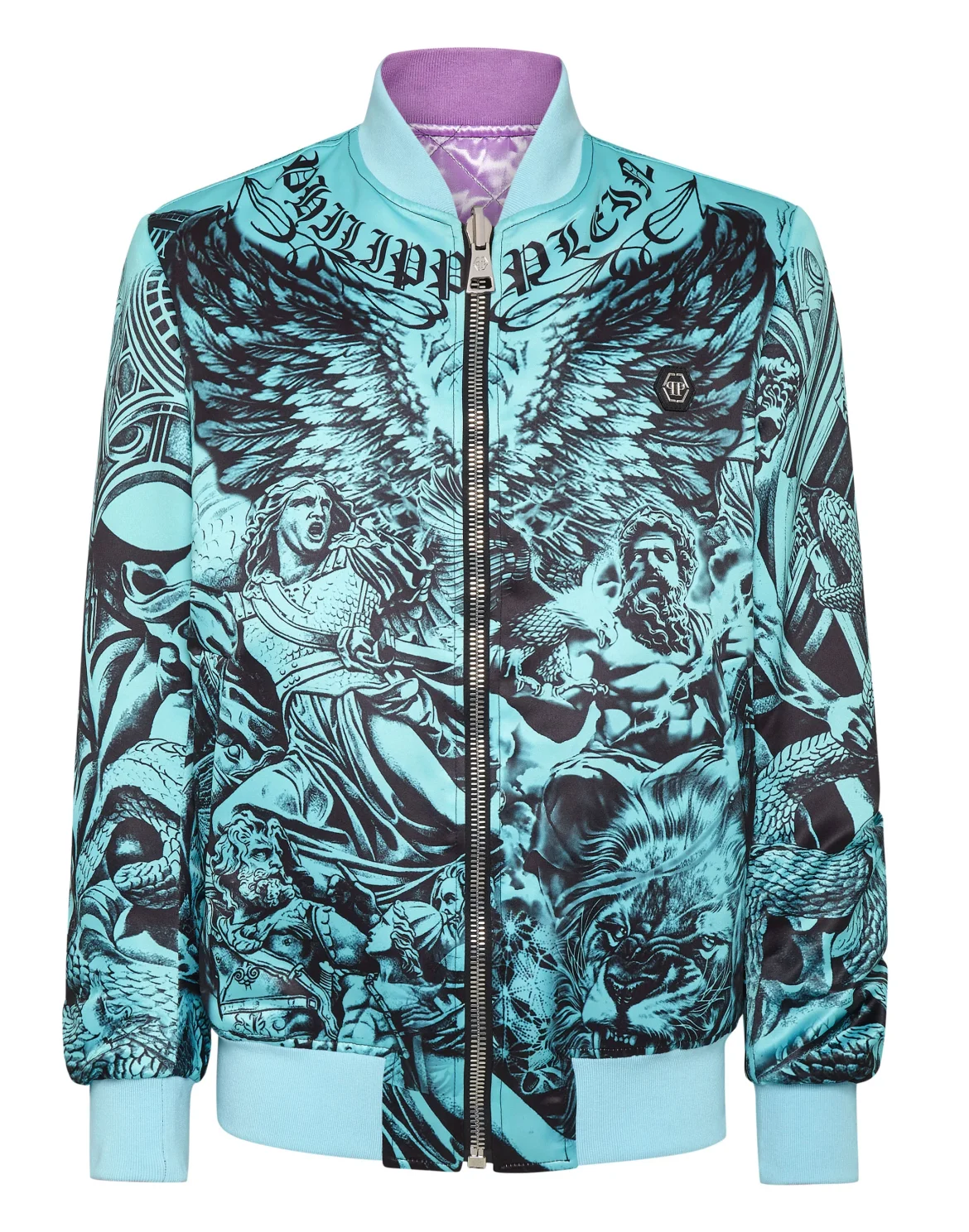 Silk Bomber Tattoo, цвет: Голубой