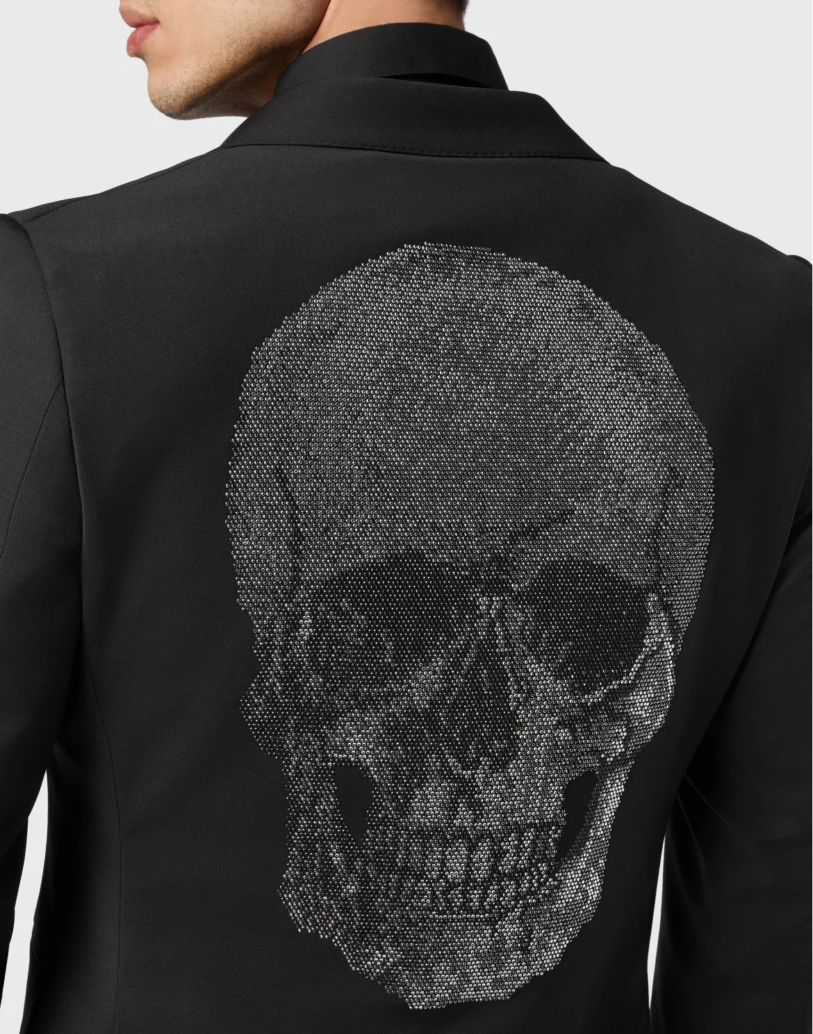 Blazer Gigolò fit Crystal Skull, цвет: Черный
