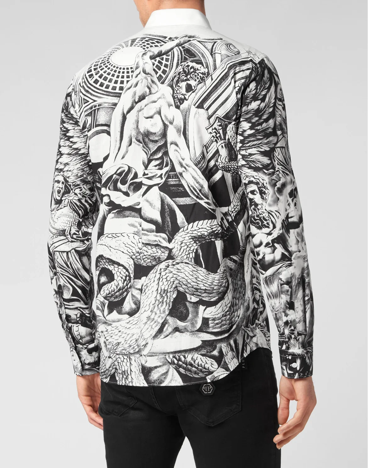 Shirt Sugar Daddy Cut LS Tattoo, цвет: Белый
