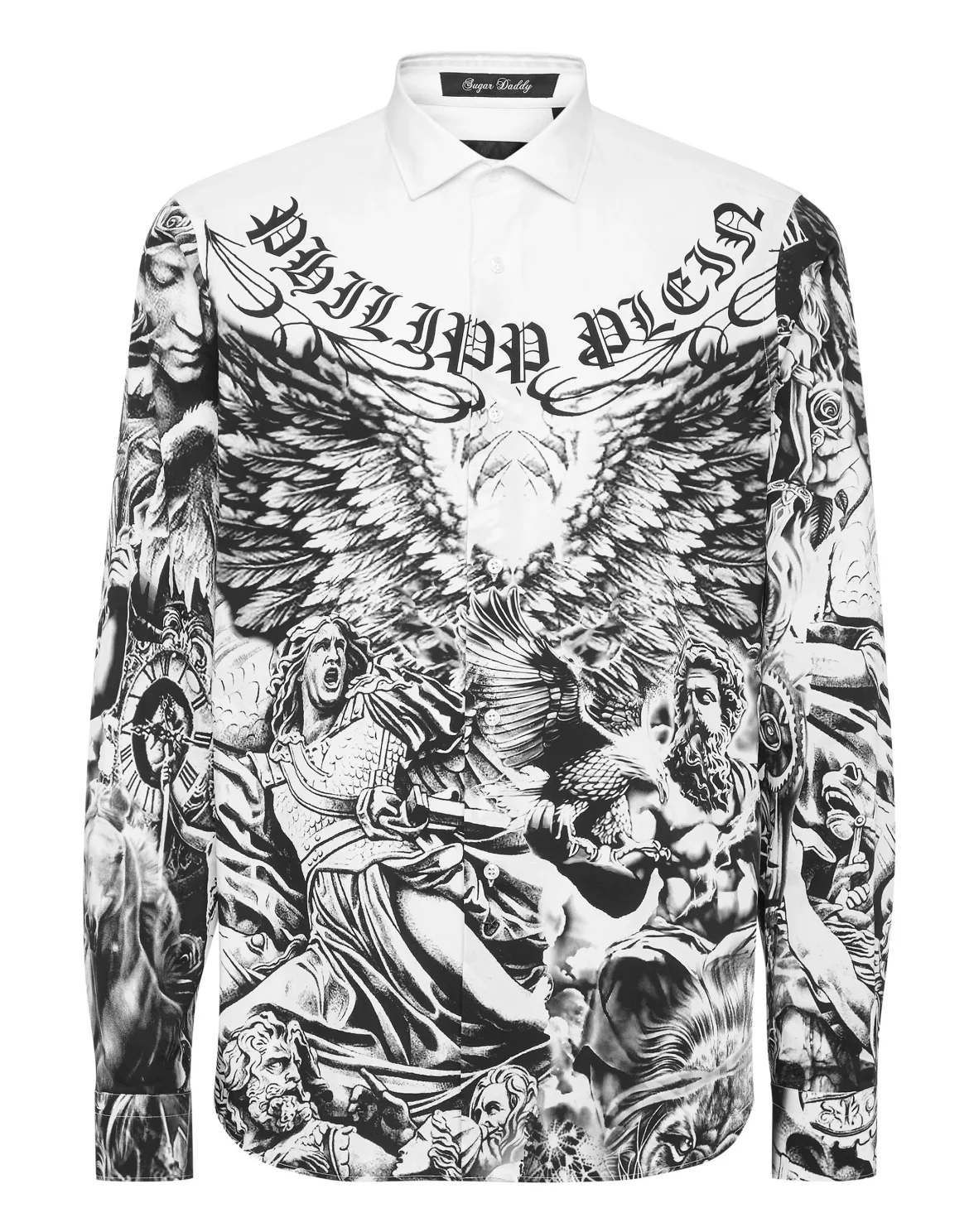 Shirt Sugar Daddy Cut LS Tattoo, цвет: Белый