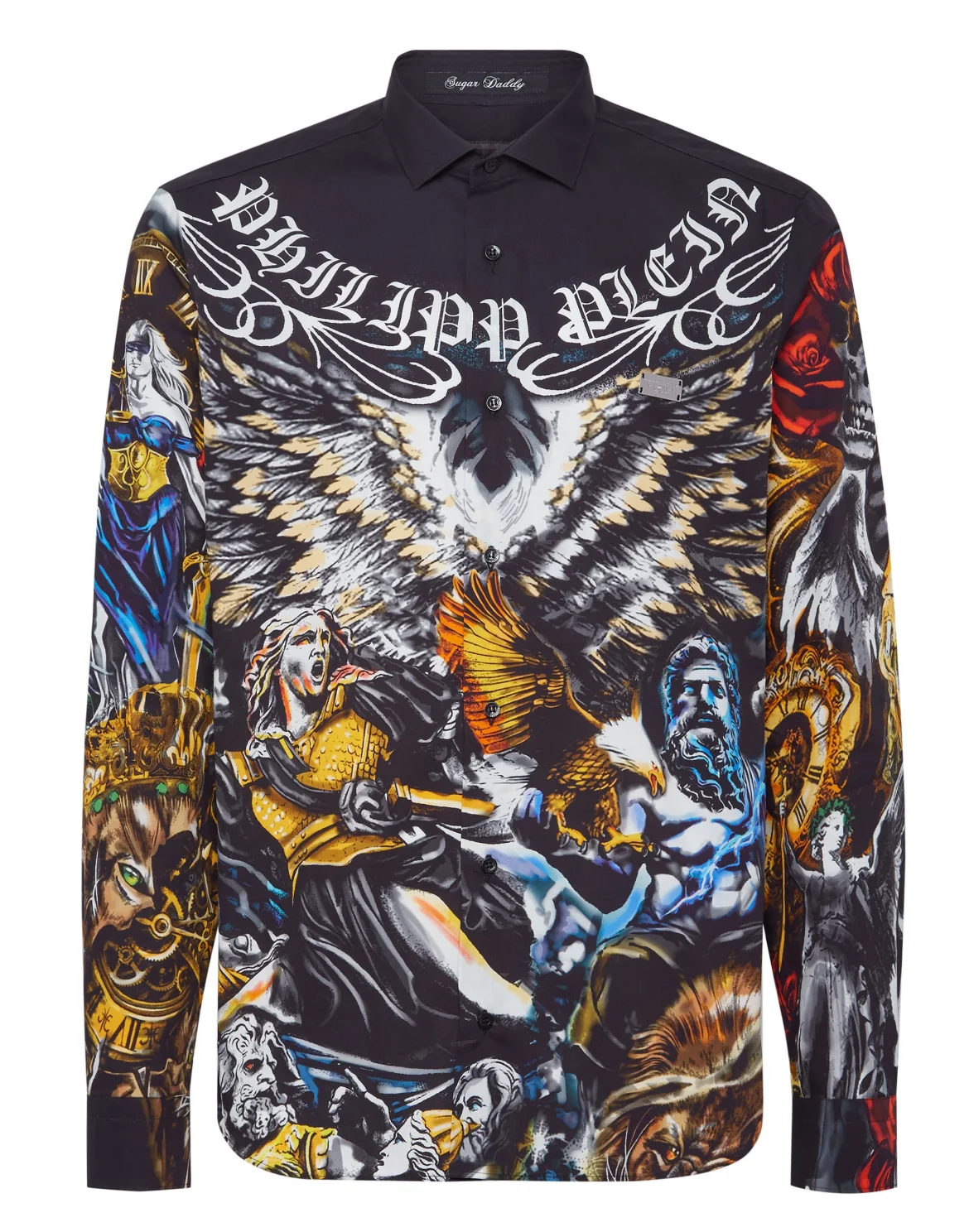 Shirt Sugar Daddy Cut LS Tattoo, цвет: Мультиколор