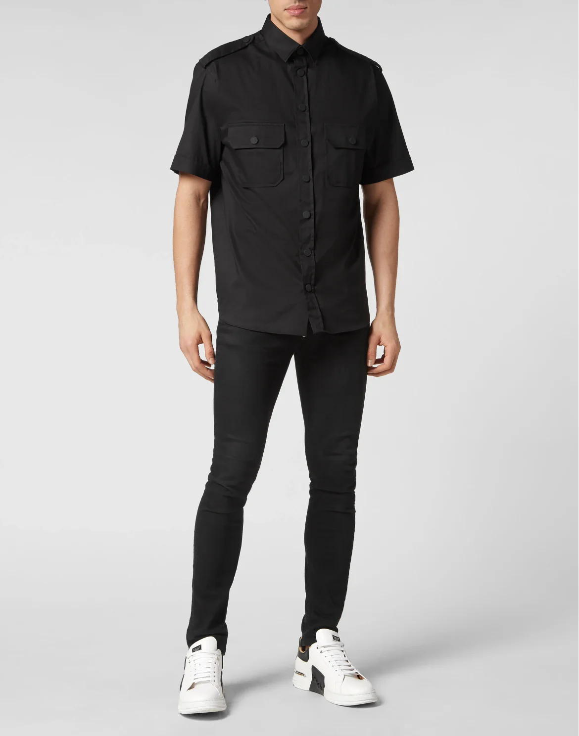 Shirt Gothic Plein, цвет: Черный