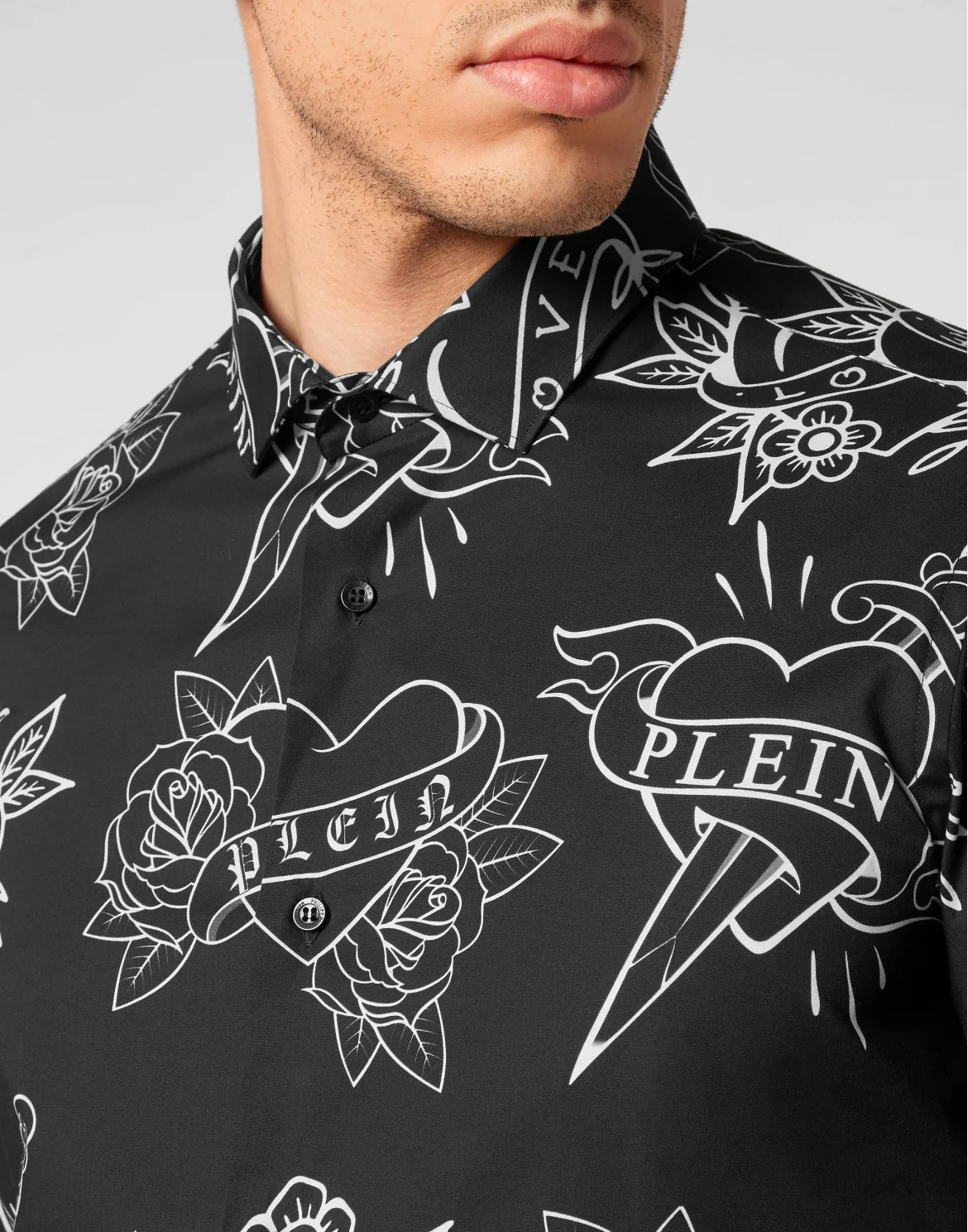 Shirt Sugar Daddy Cut LS Love, цвет: Черный