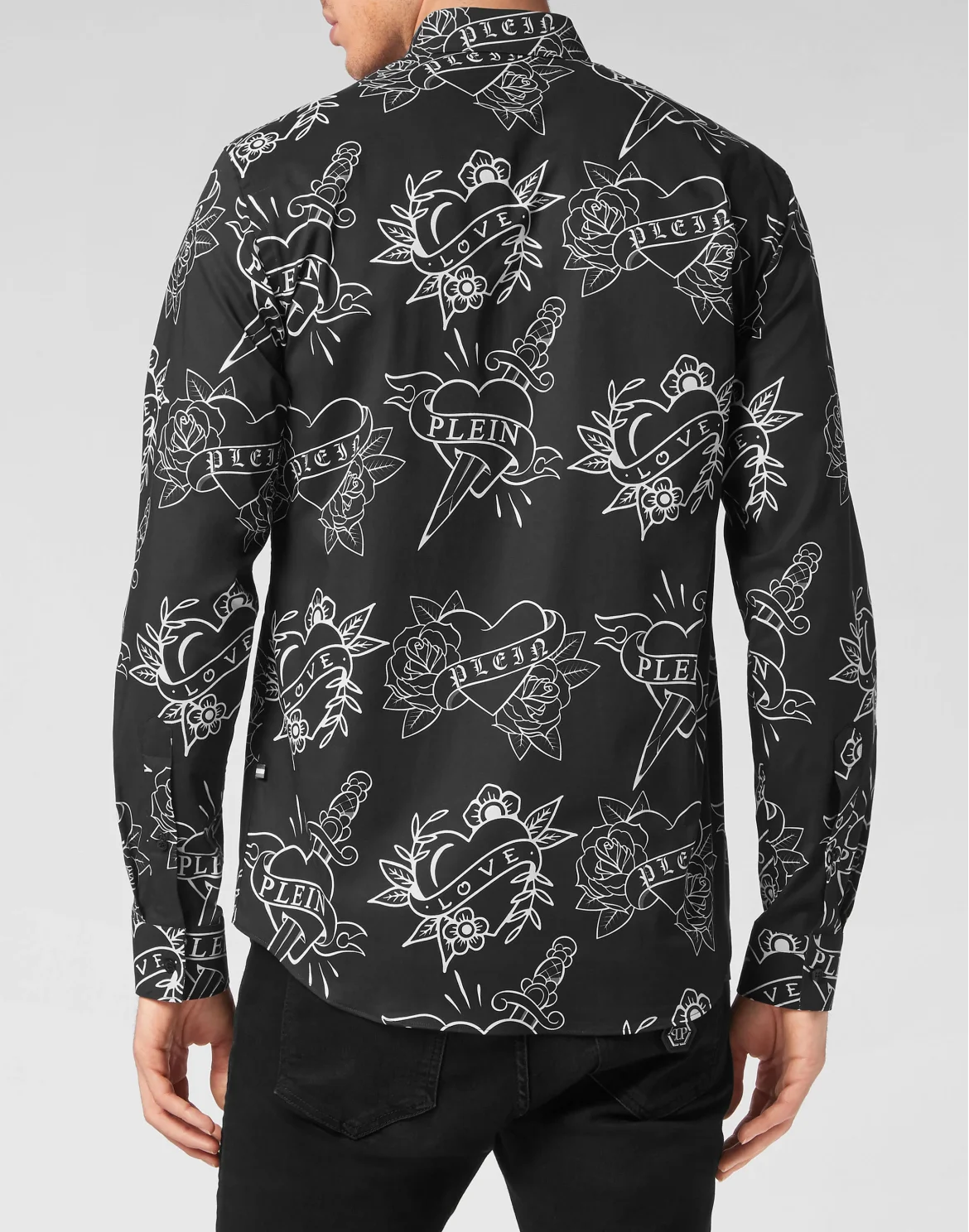 Shirt Sugar Daddy Cut LS Love, цвет: Черный