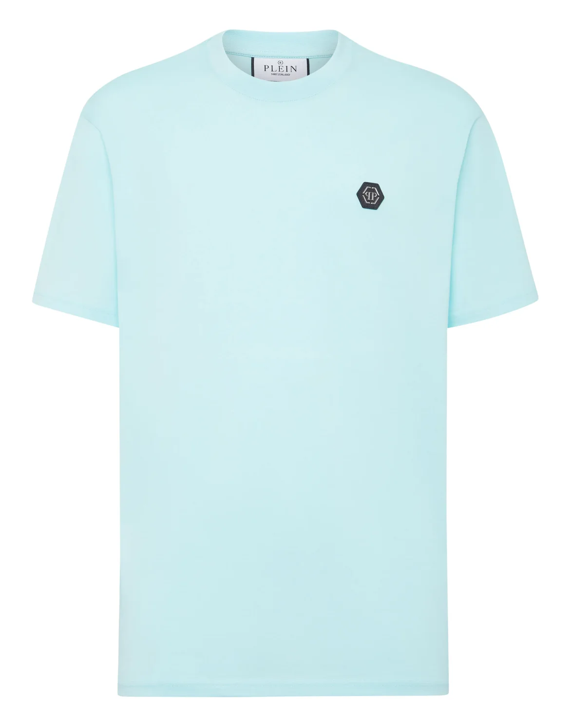 T-shirt Round Neck SS Gothic Plein, цвет: Голубой