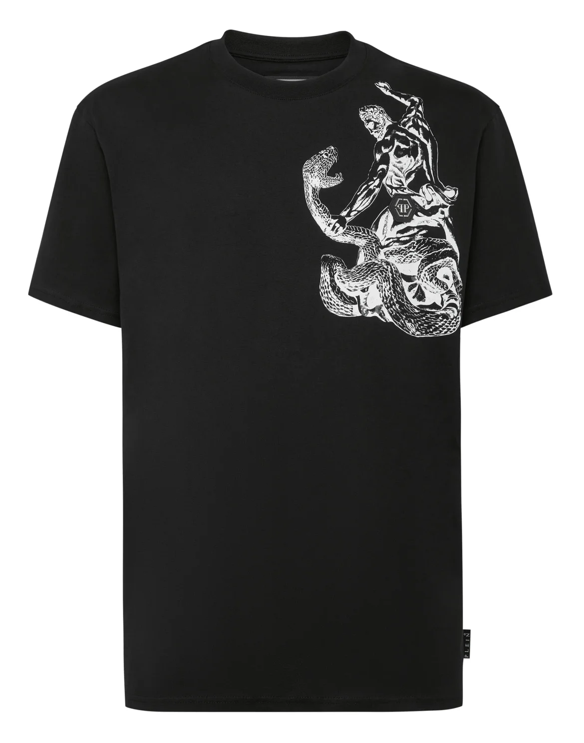 T-shirt Round Neck SS Tattoo, цвет: Черный