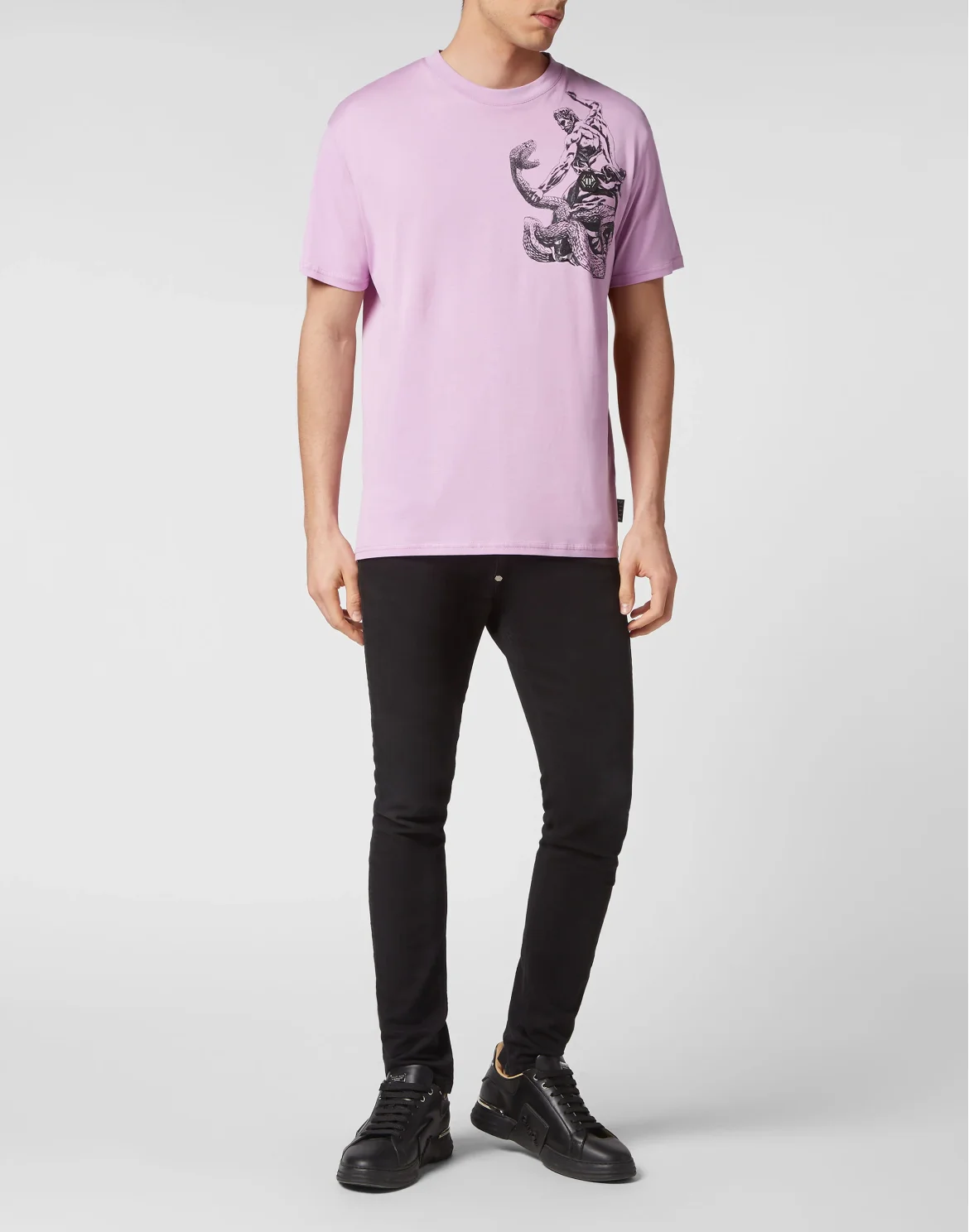 T-shirt Round Neck SS Tattoo, цвет: Розовый