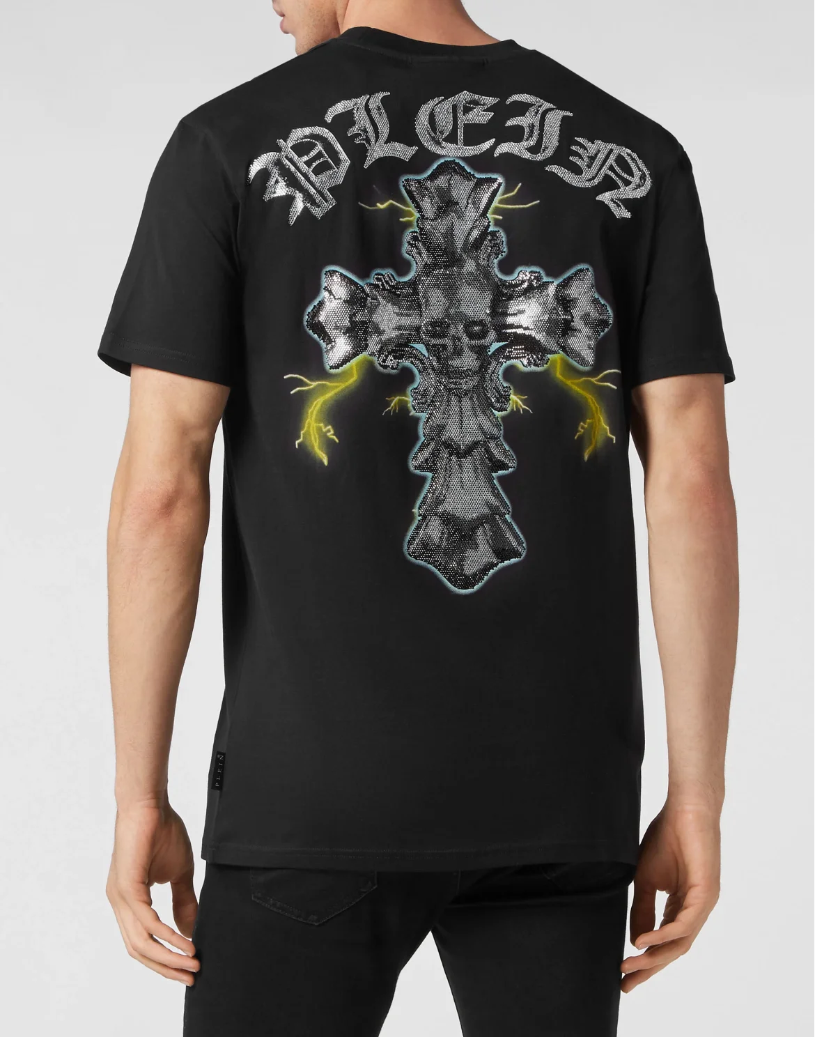 T-shirt Round Neck SS Gothic Plein, цвет: Черный