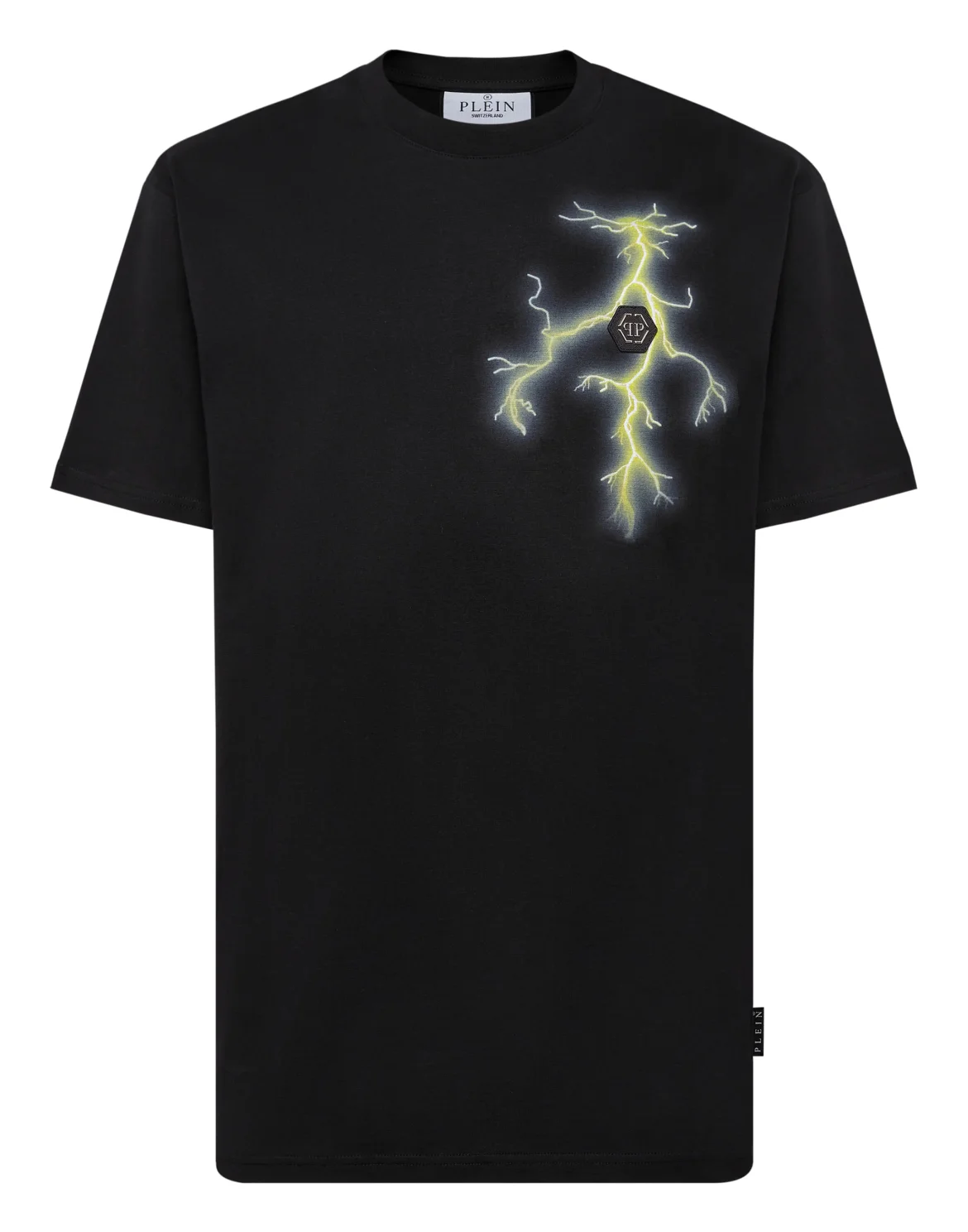 T-shirt Round Neck SS Gothic Plein, цвет: Черный