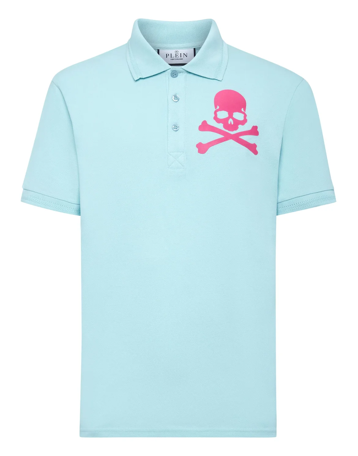 Polo shirt SS Skull&Bones, цвет: Голубой