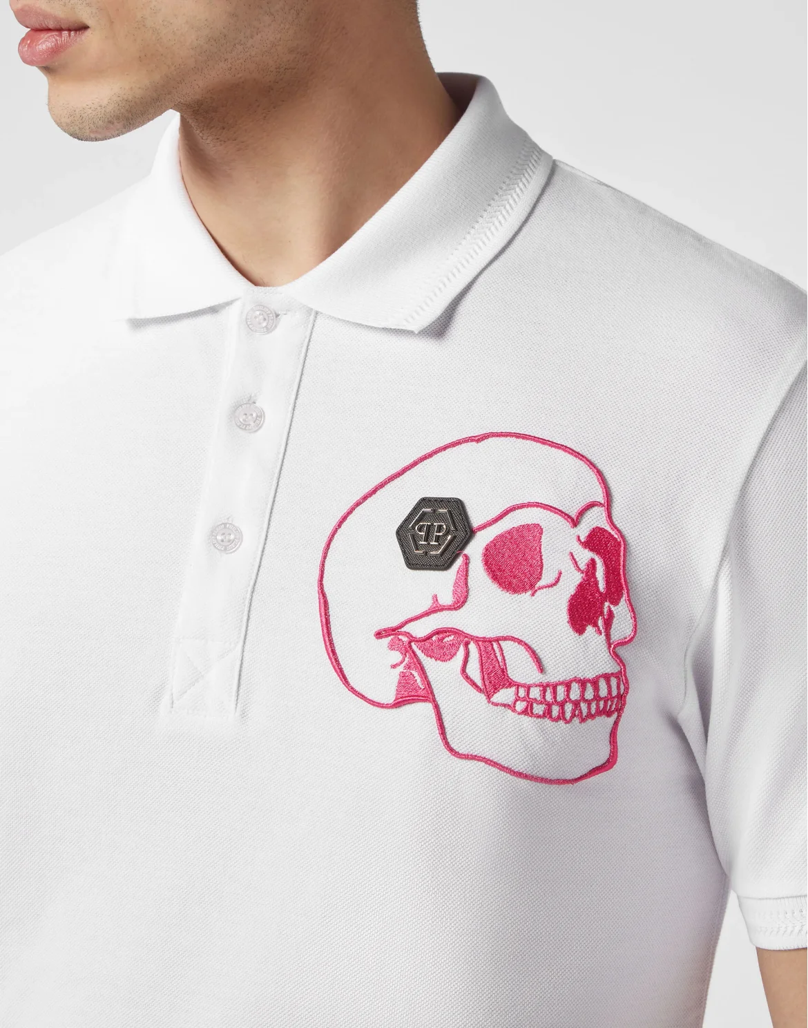 Polo shirt SS Skull, цвет: Белый