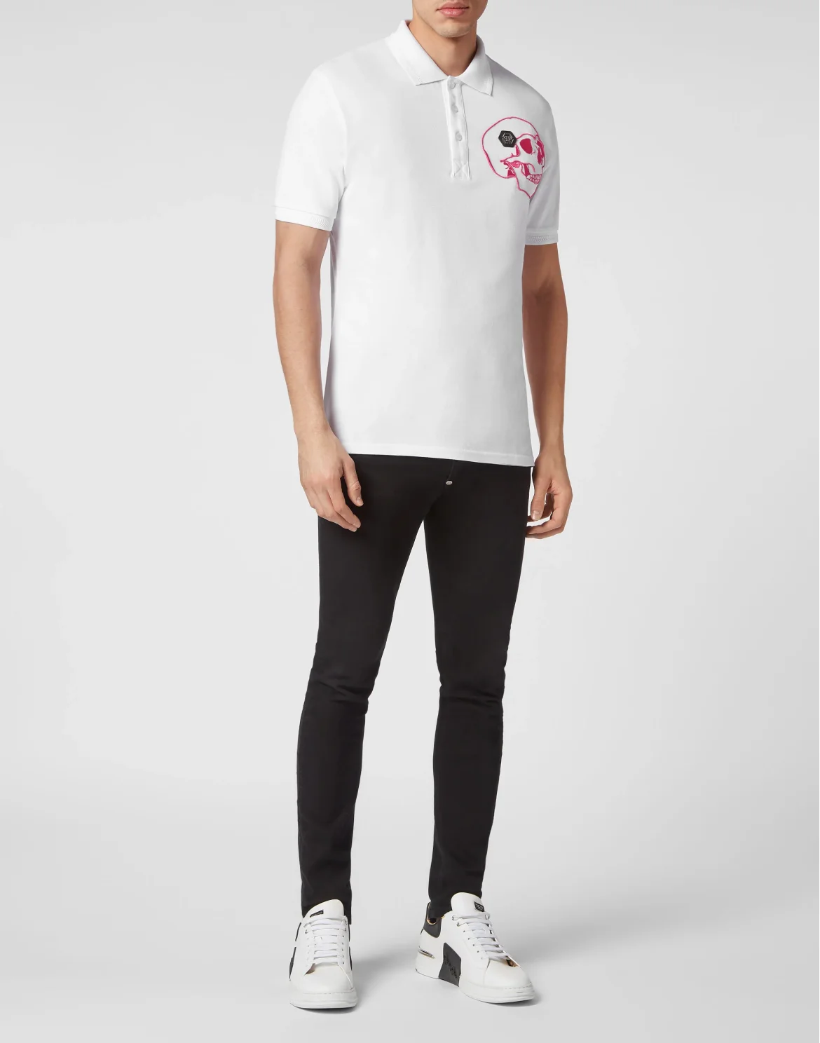 Polo shirt SS Skull, цвет: Белый