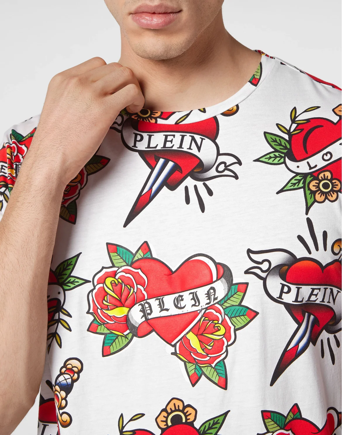 T-shirt Round Neck SS Love, цвет: Белый