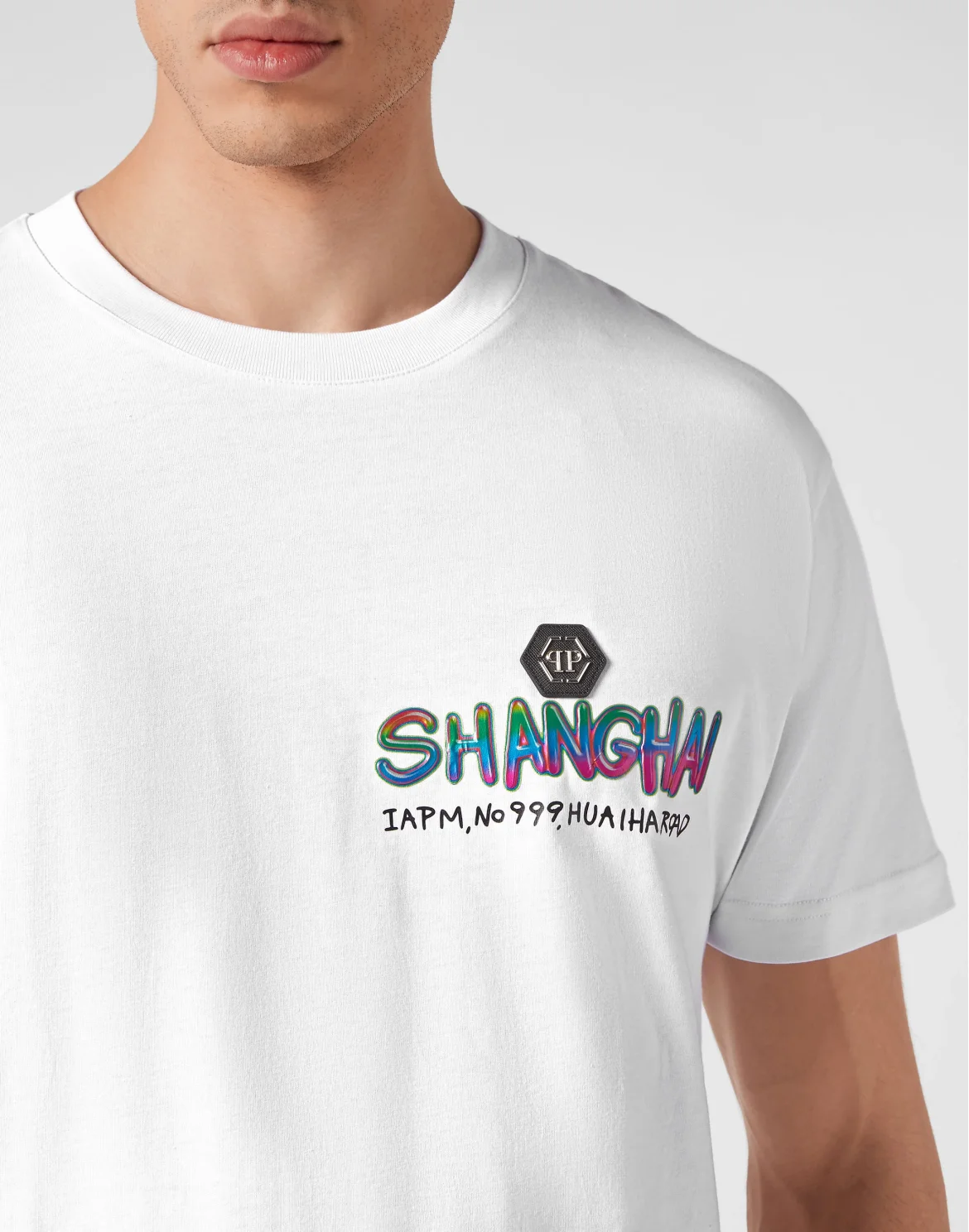 T-shirt Round Neck SS PP Glass, цвет: Белый