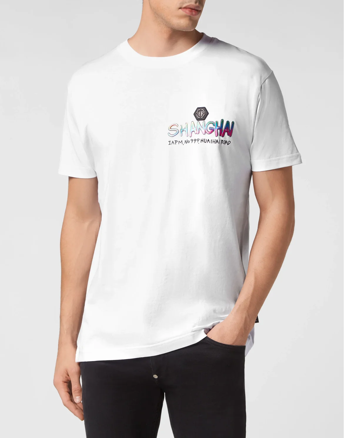 T-shirt Round Neck SS PP Glass, цвет: Белый