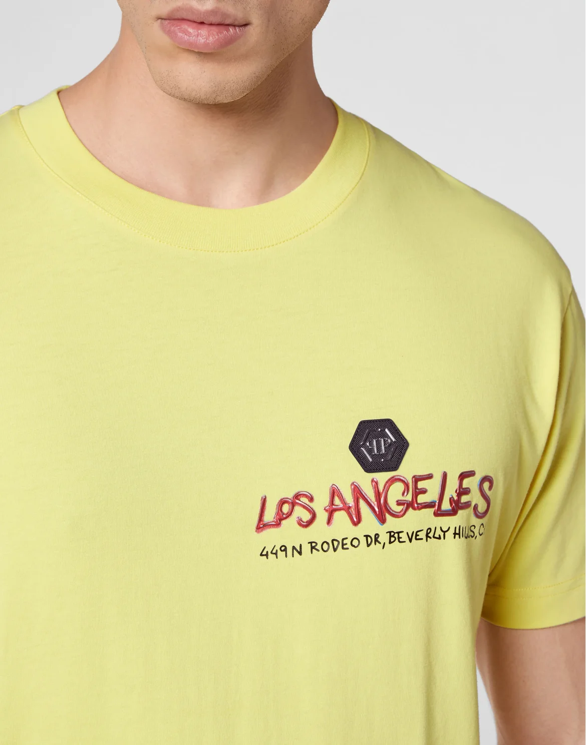 T-shirt Round Neck SS PP Glass, цвет: Желтый