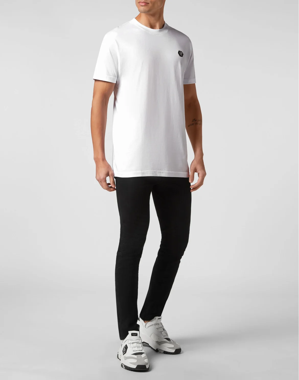 T-shirt Round Neck SS Teddy Glass, цвет: Белый