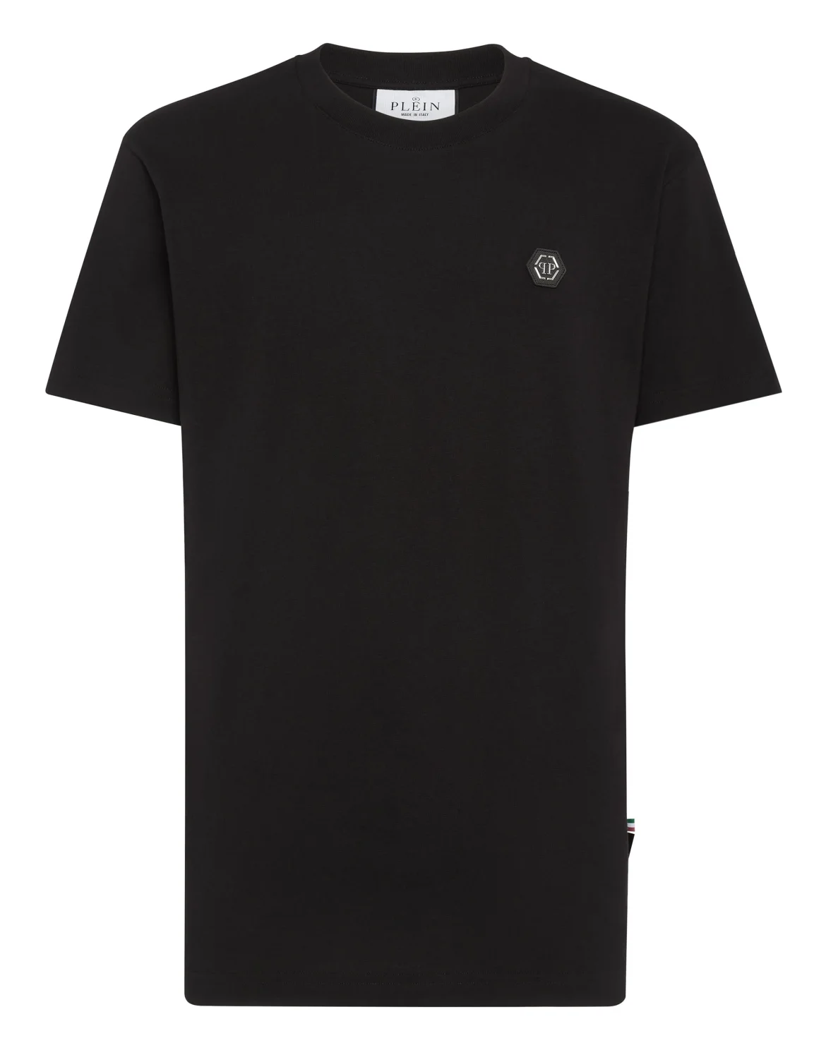 T-shirt Round Neck SS Teddy Glass, цвет: Черный