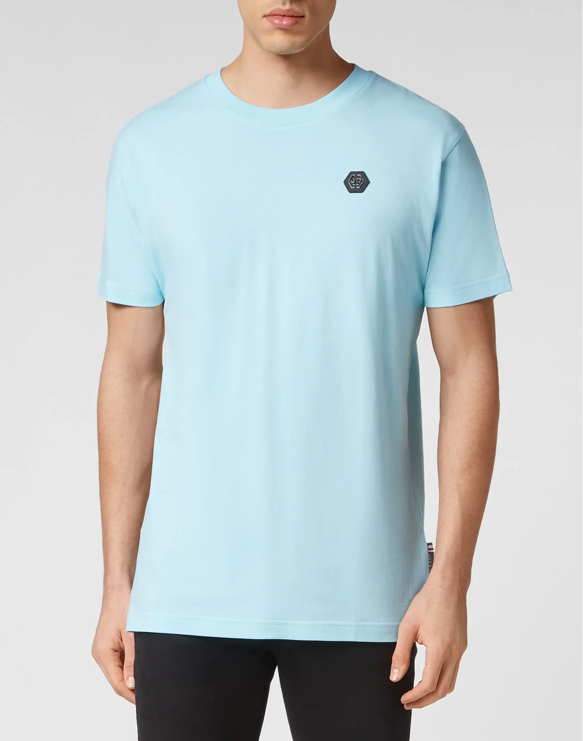 T-shirt Round Neck SS Teddy Glass, цвет: Голубой