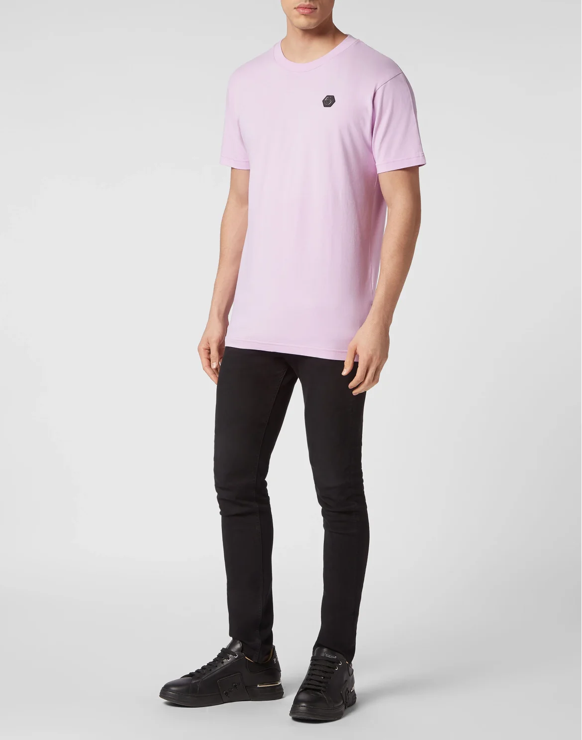 T-shirt Round Neck SS Teddy Glass, цвет: Розовый