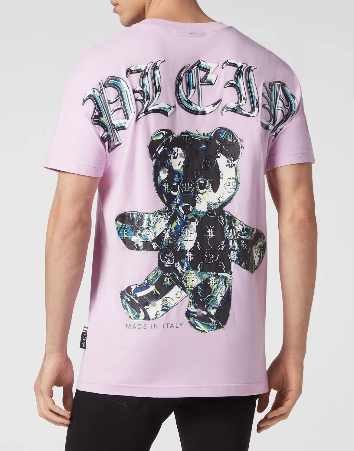 T-shirt Round Neck SS Teddy Glass, цвет: Розовый