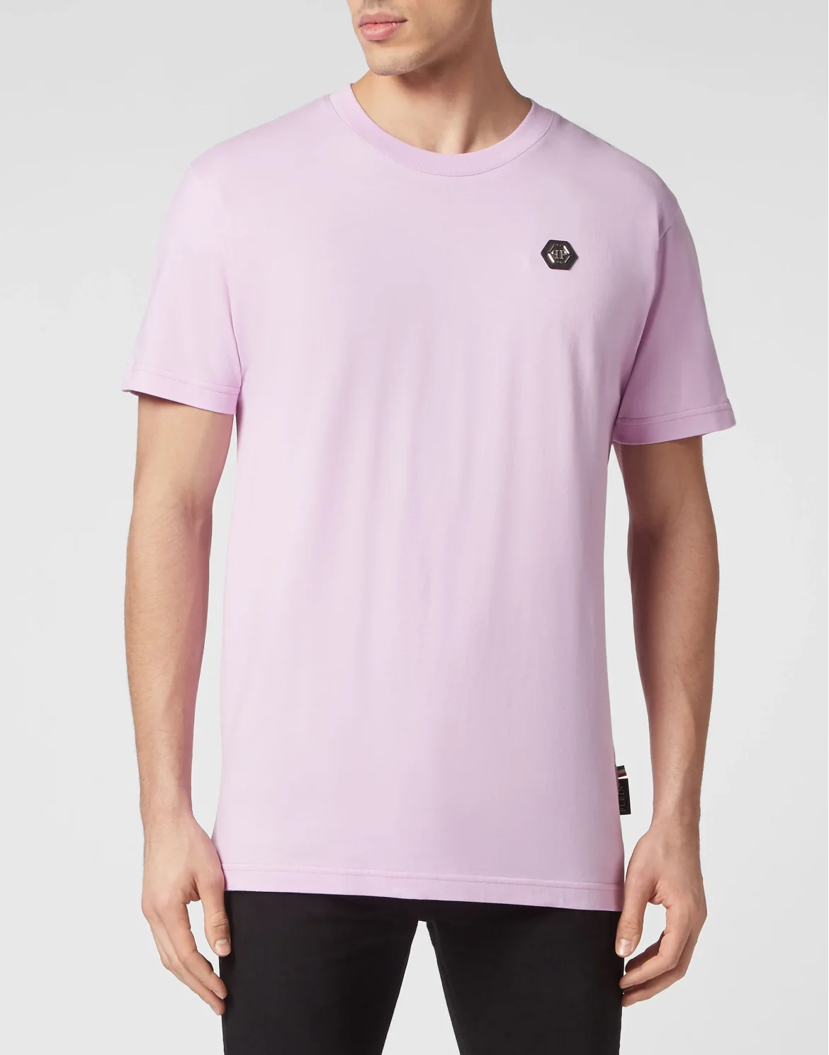 T-shirt Round Neck SS Teddy Glass, цвет: Розовый
