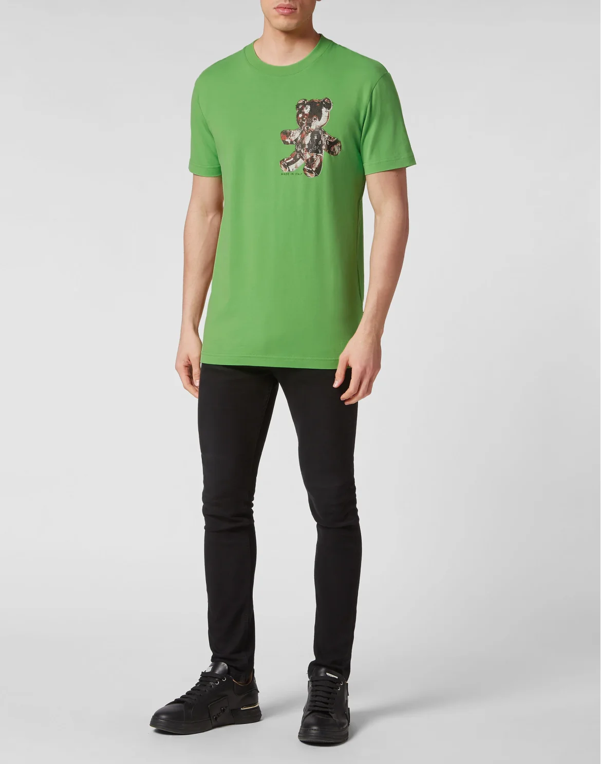 T-shirt Round Neck SS Teddy Glass, цвет: Зеленый