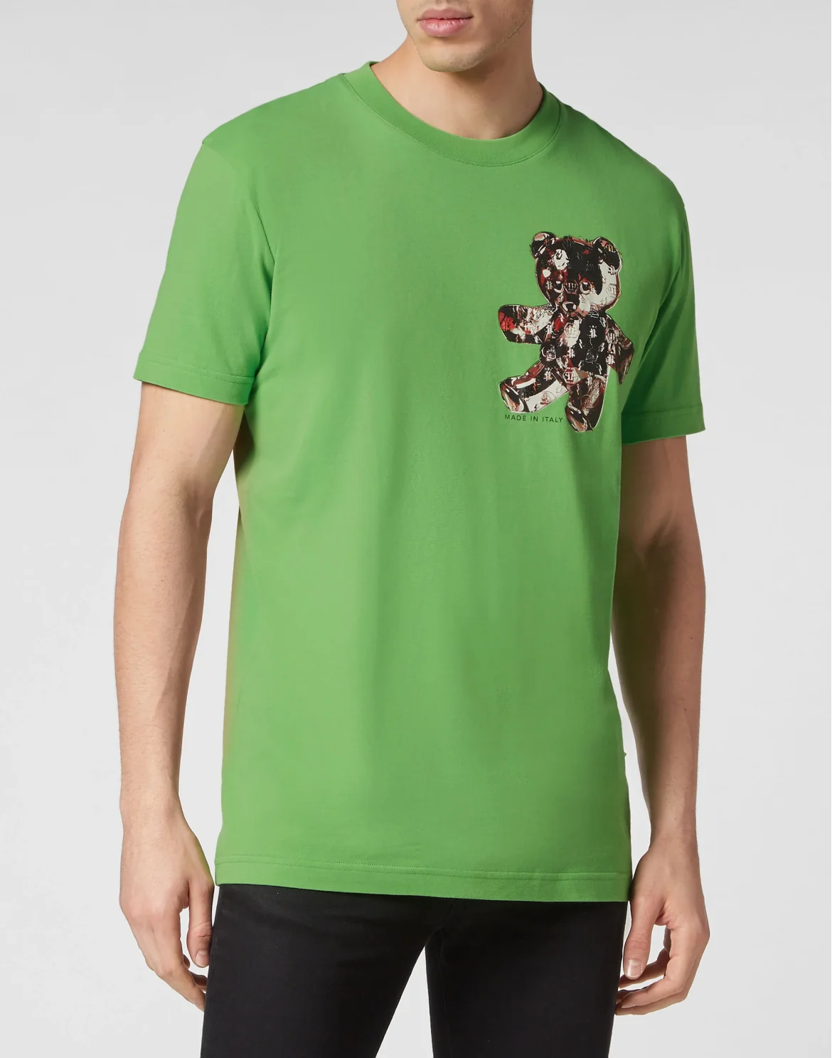 T-shirt Round Neck SS Teddy Glass, цвет: Зеленый