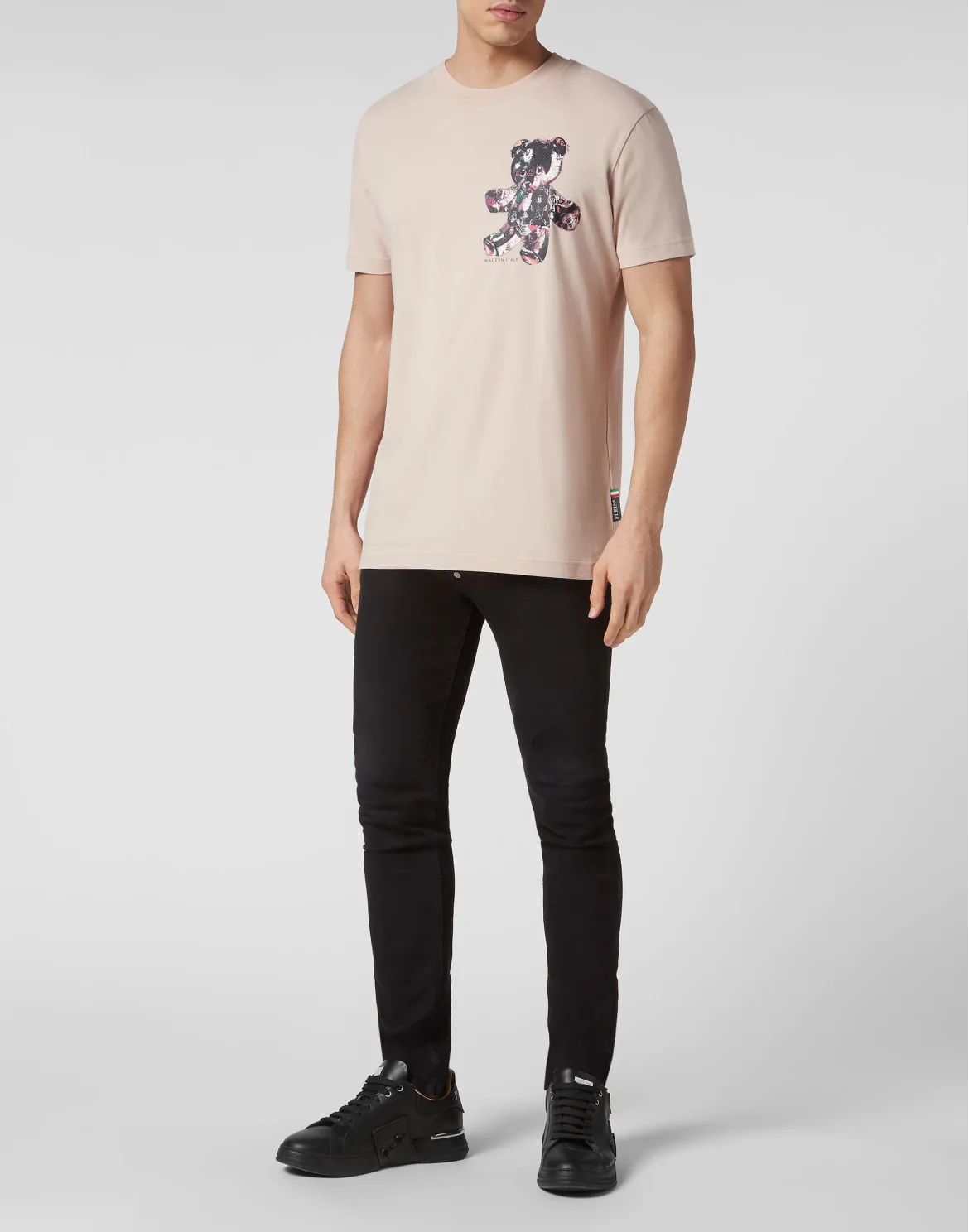 T-shirt Round Neck SS Teddy Glass, цвет: Бежевый
