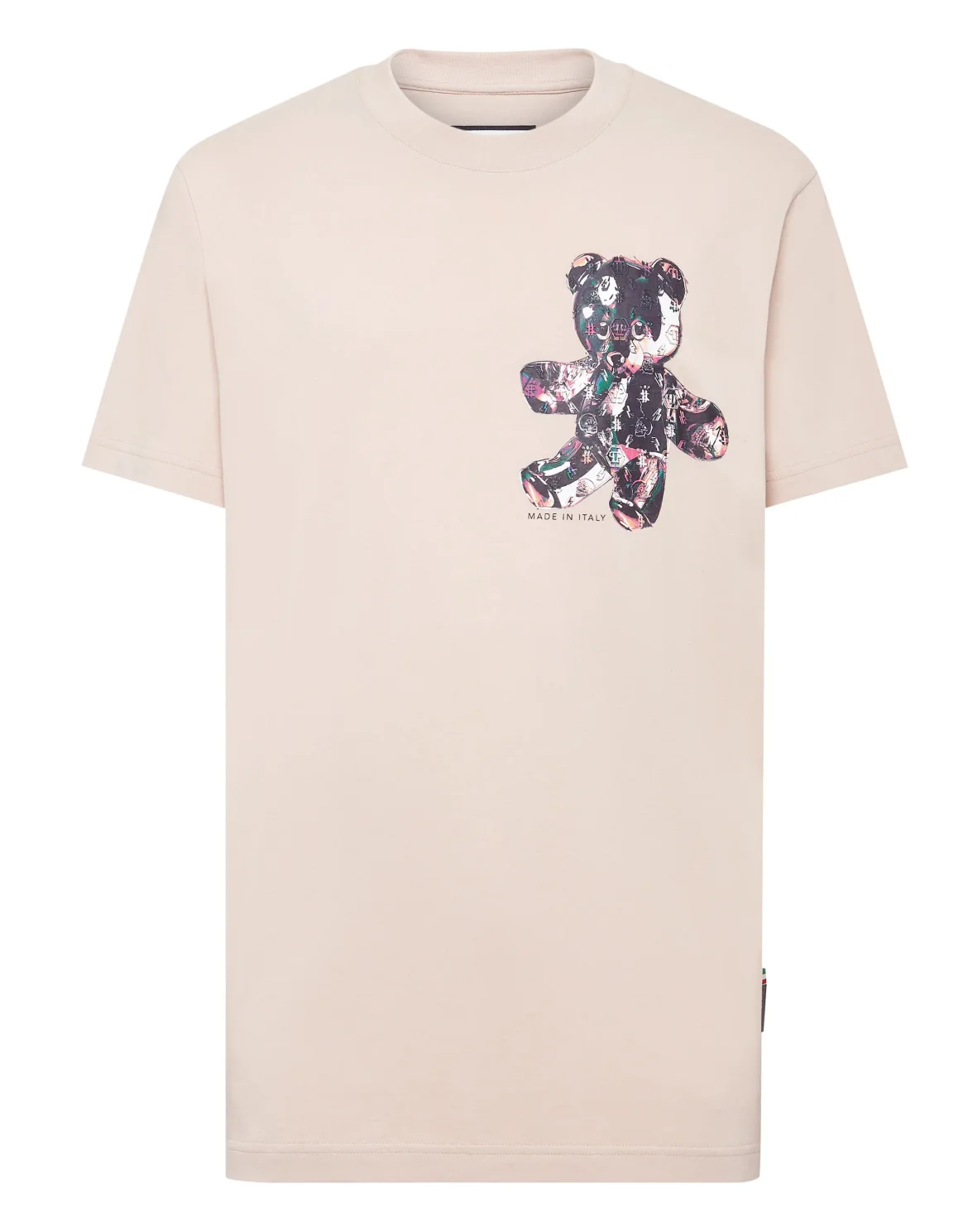 T-shirt Round Neck SS Teddy Glass, цвет: Бежевый