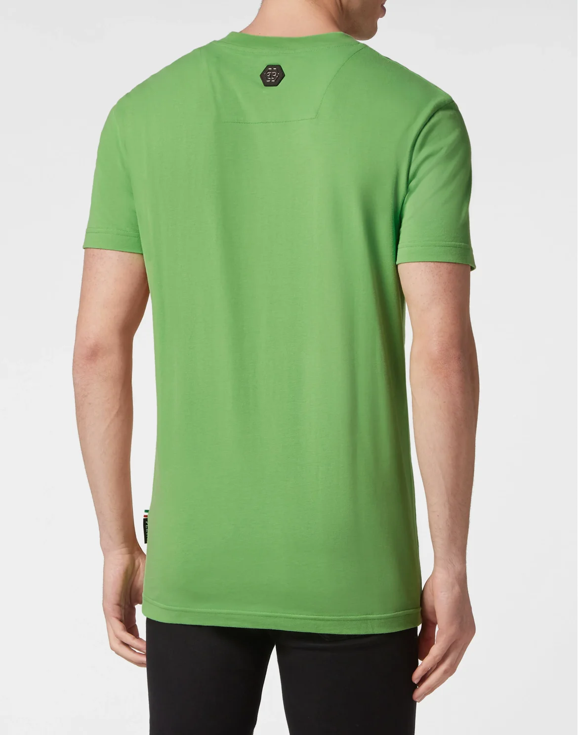 T-shirt Round Neck SS Gothic Plein, цвет: Зеленый