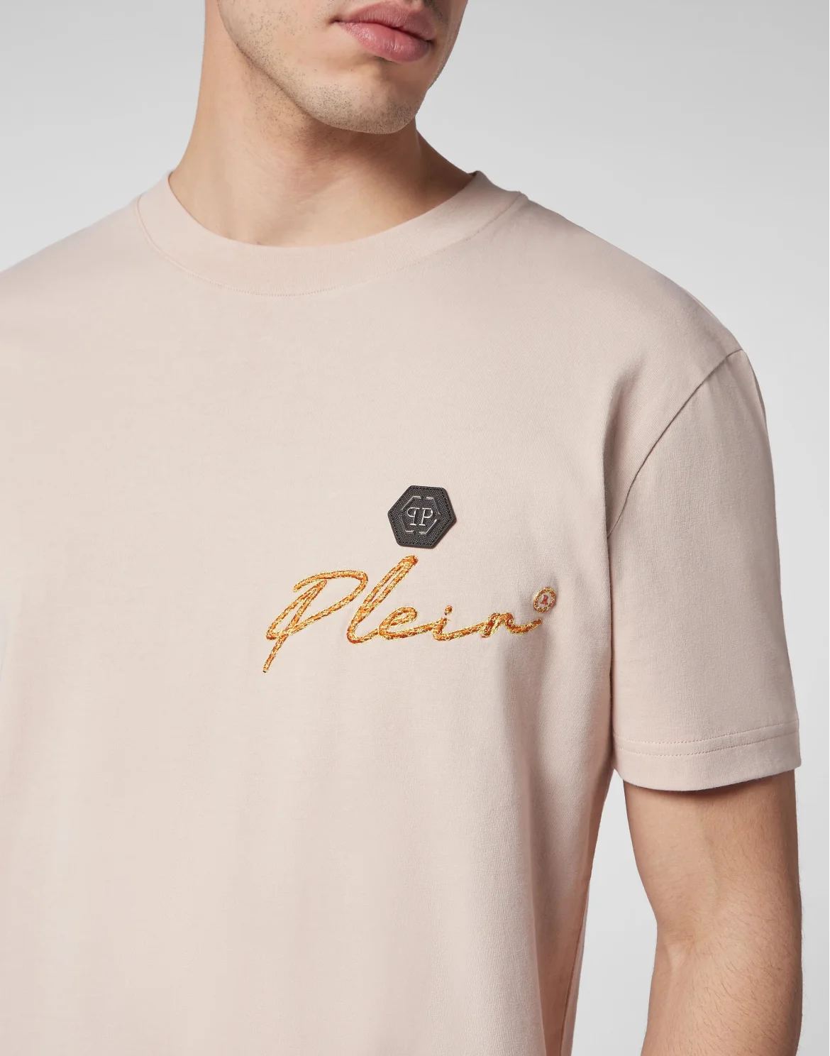 T-shirt Round Neck SS, цвет: Бежевый