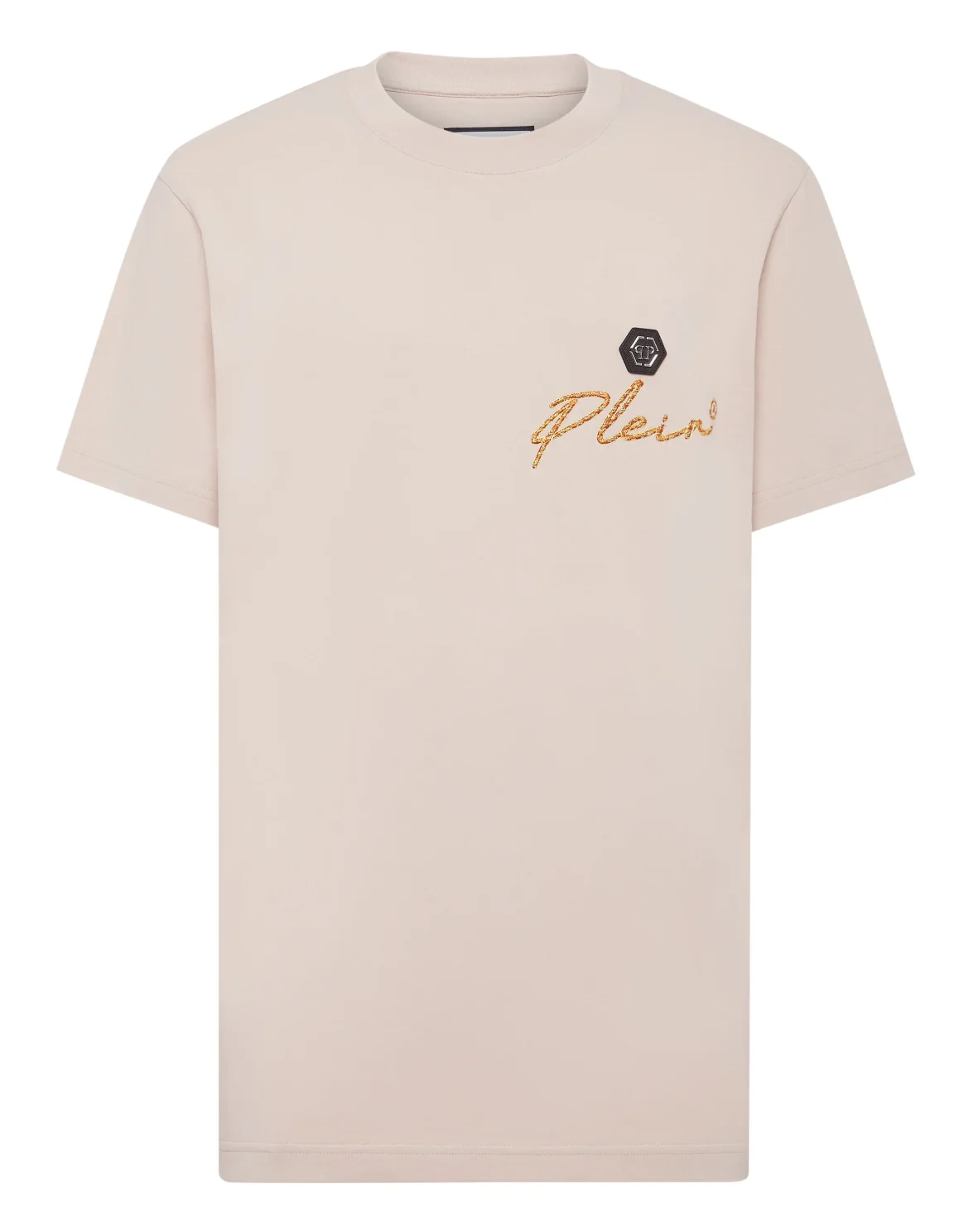 T-shirt Round Neck SS, цвет: Бежевый