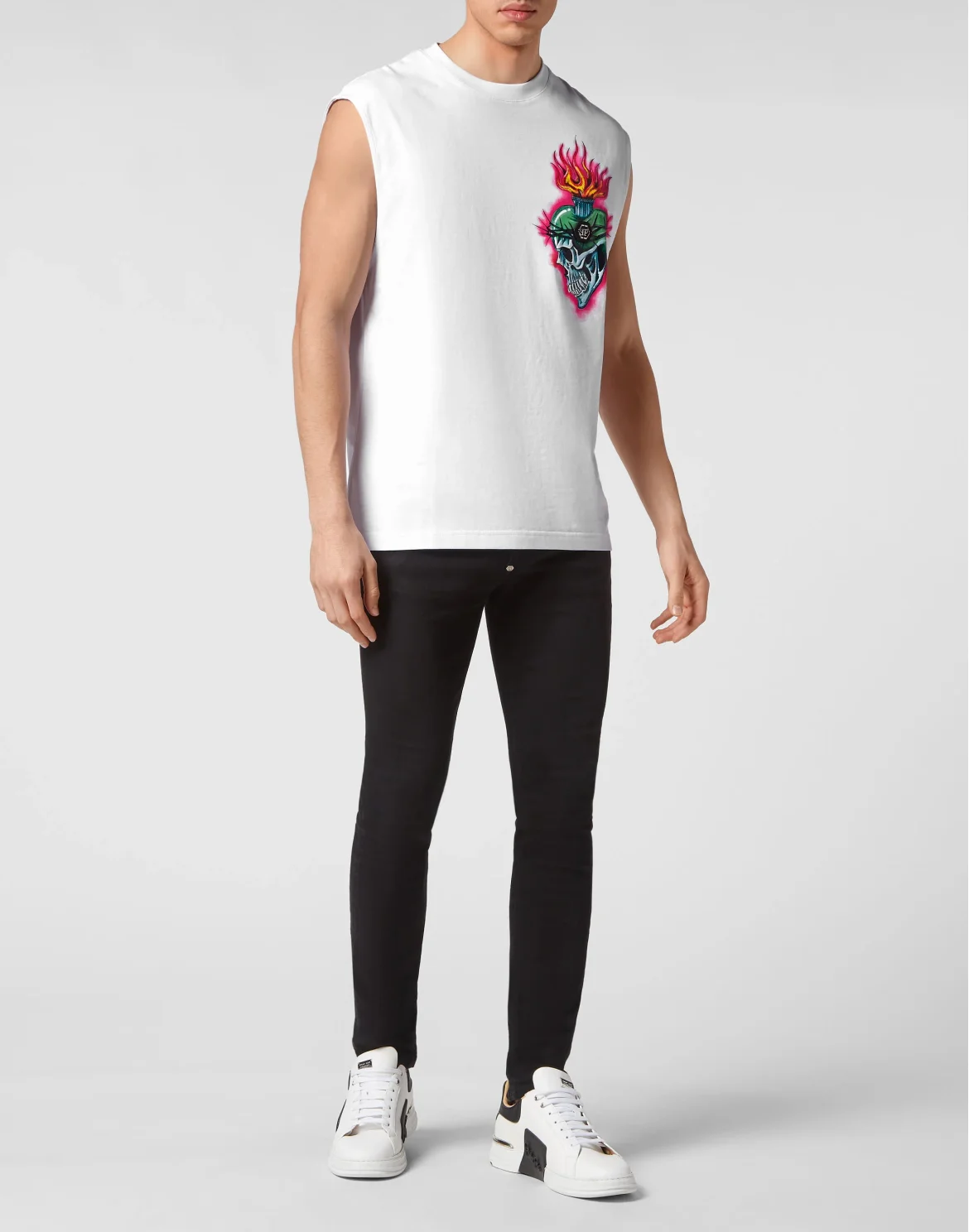 Tank Top Love Tattoo, цвет: Белый