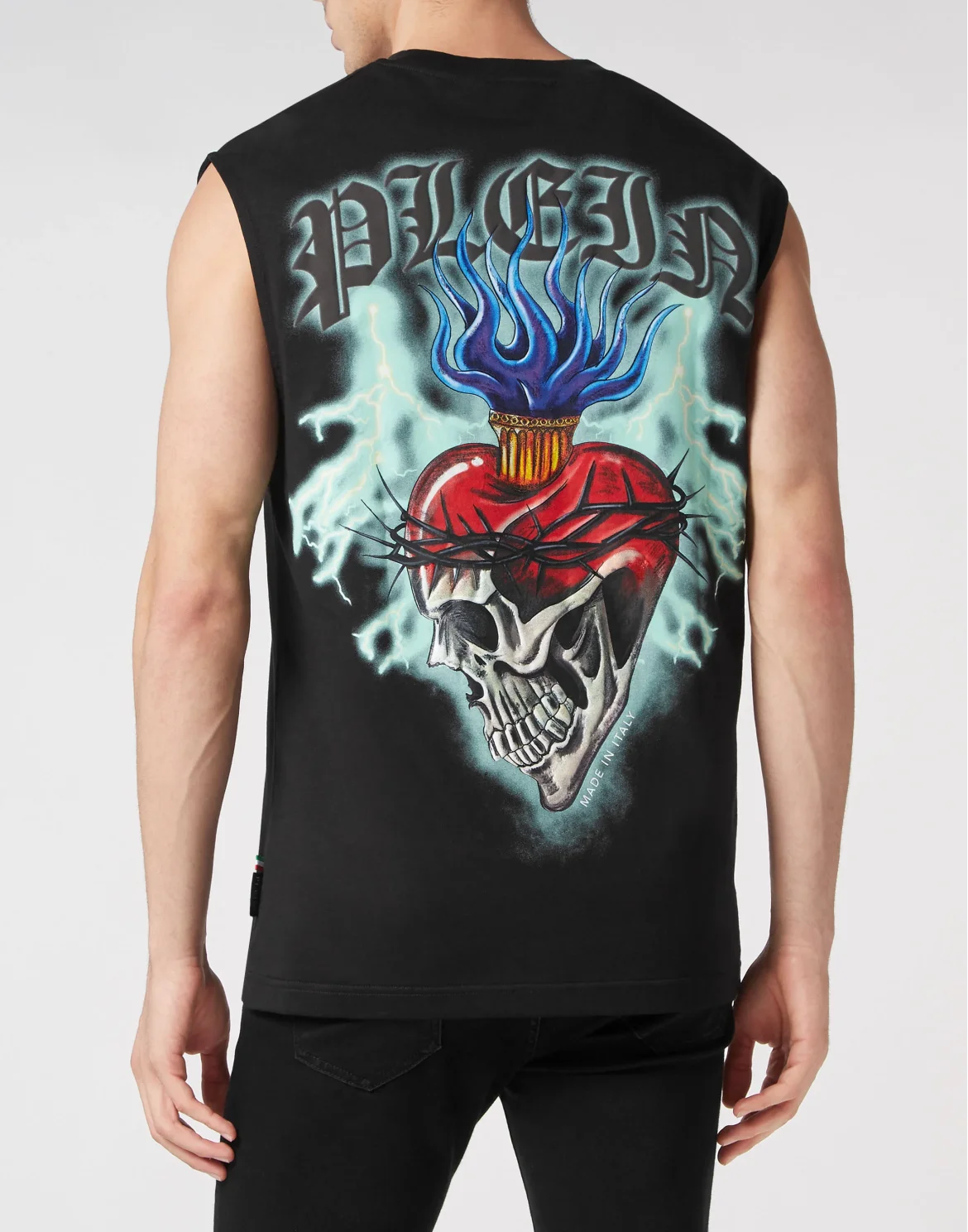 Tank Top Love Tattoo, цвет: Черный