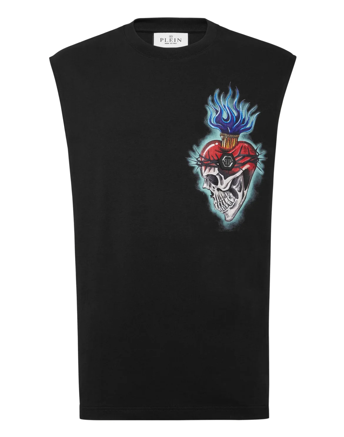 Tank Top Love Tattoo, цвет: Черный