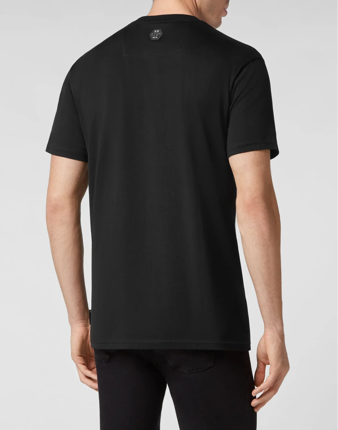T-shirt Round Neck SS Glass Skull, цвет: Черный