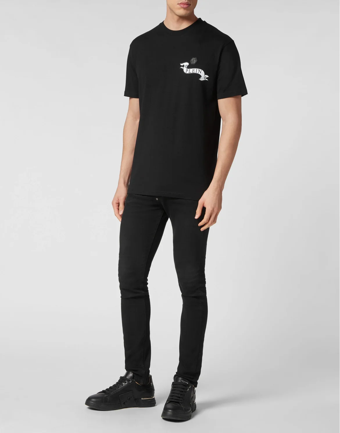 T-shirt Round Neck SS Love Angel, цвет: Черный