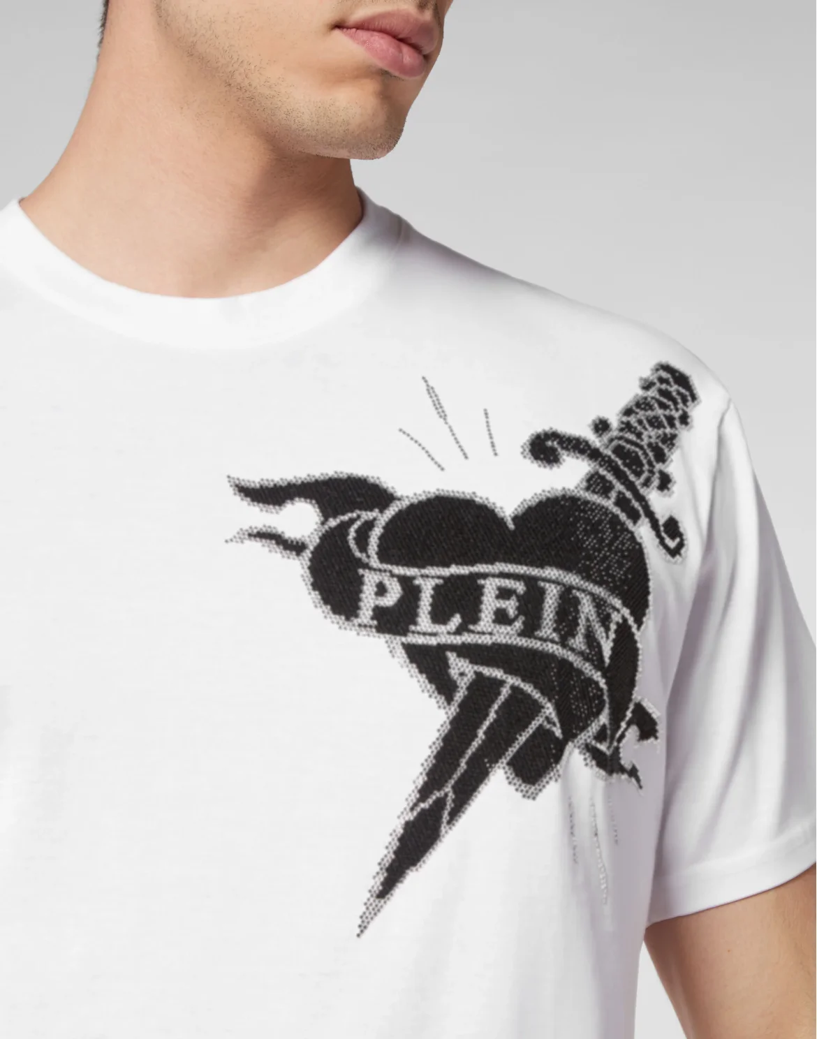 T-shirt Round Neck SS Love, цвет: Белый