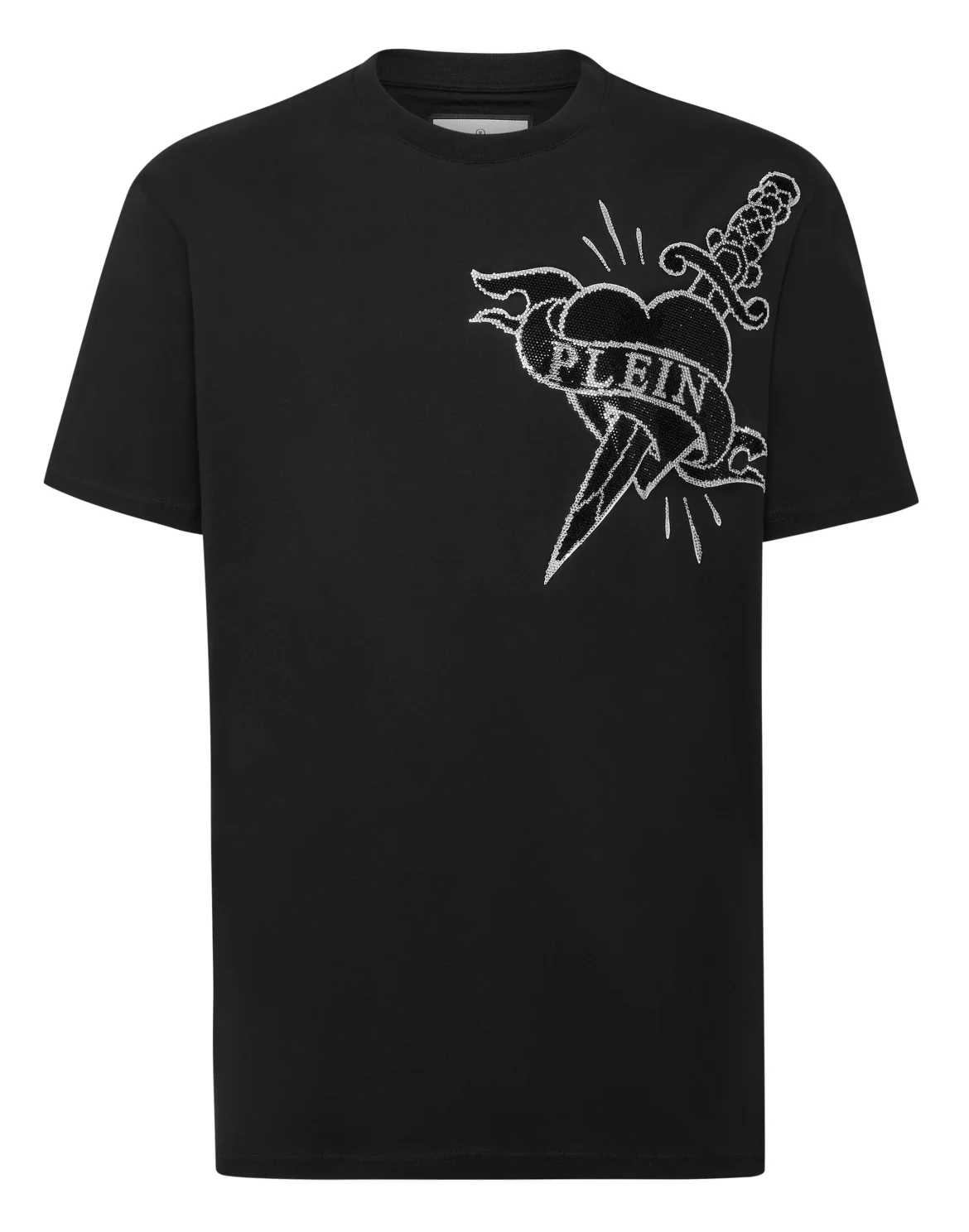 T-shirt Round Neck SS Love, цвет: Черный