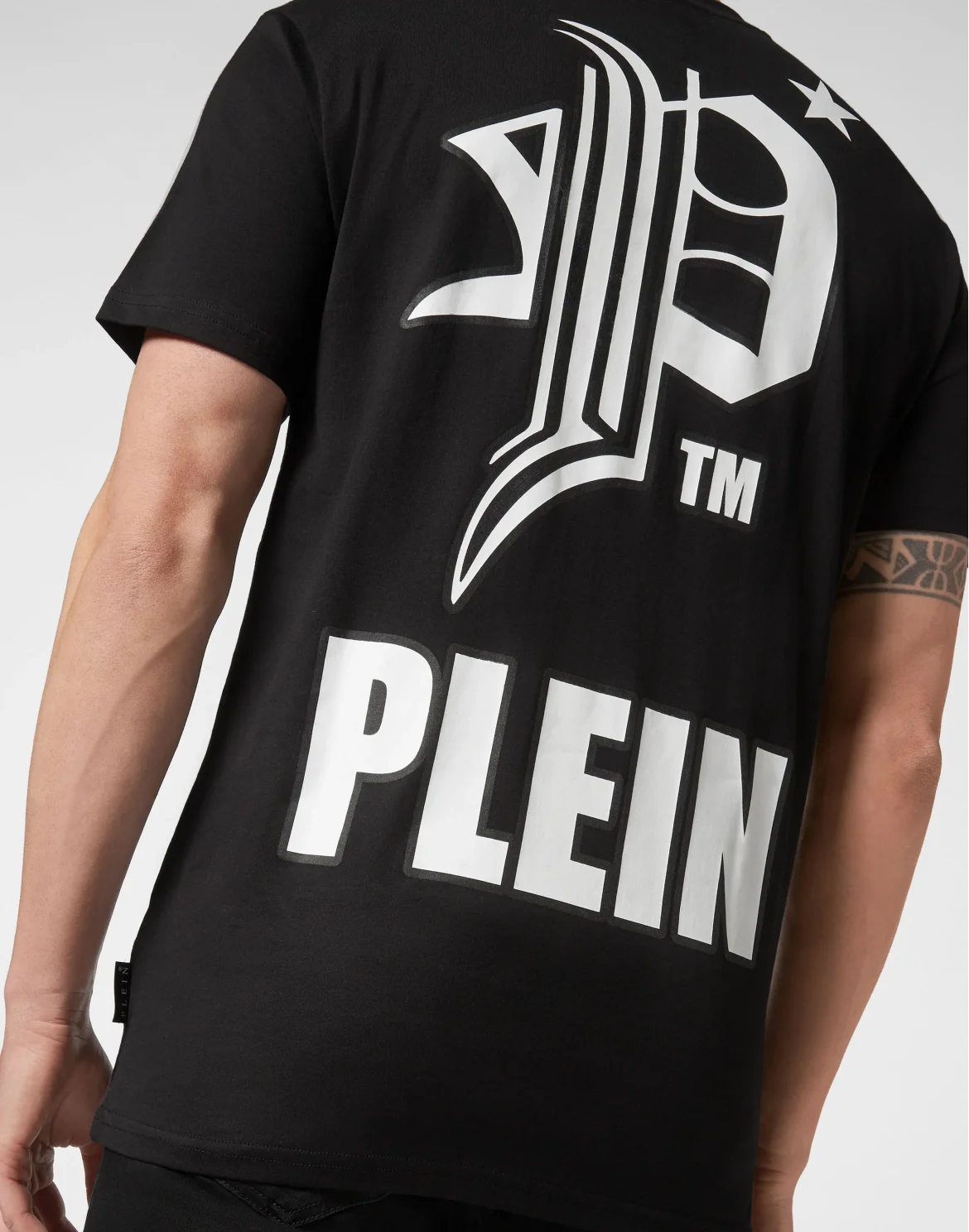 T-shirt Round Neck SS Gothic Plein, цвет: Черный