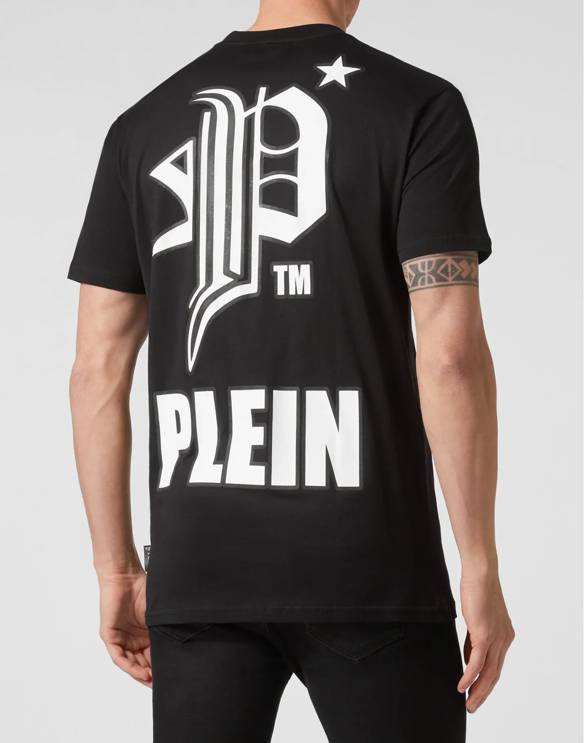 T-shirt Round Neck SS Gothic Plein, цвет: Черный