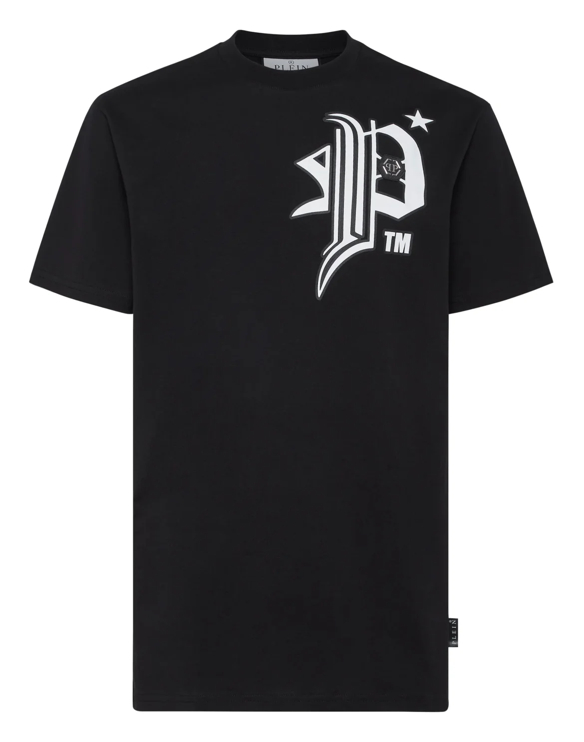 T-shirt Round Neck SS Gothic Plein, цвет: Черный